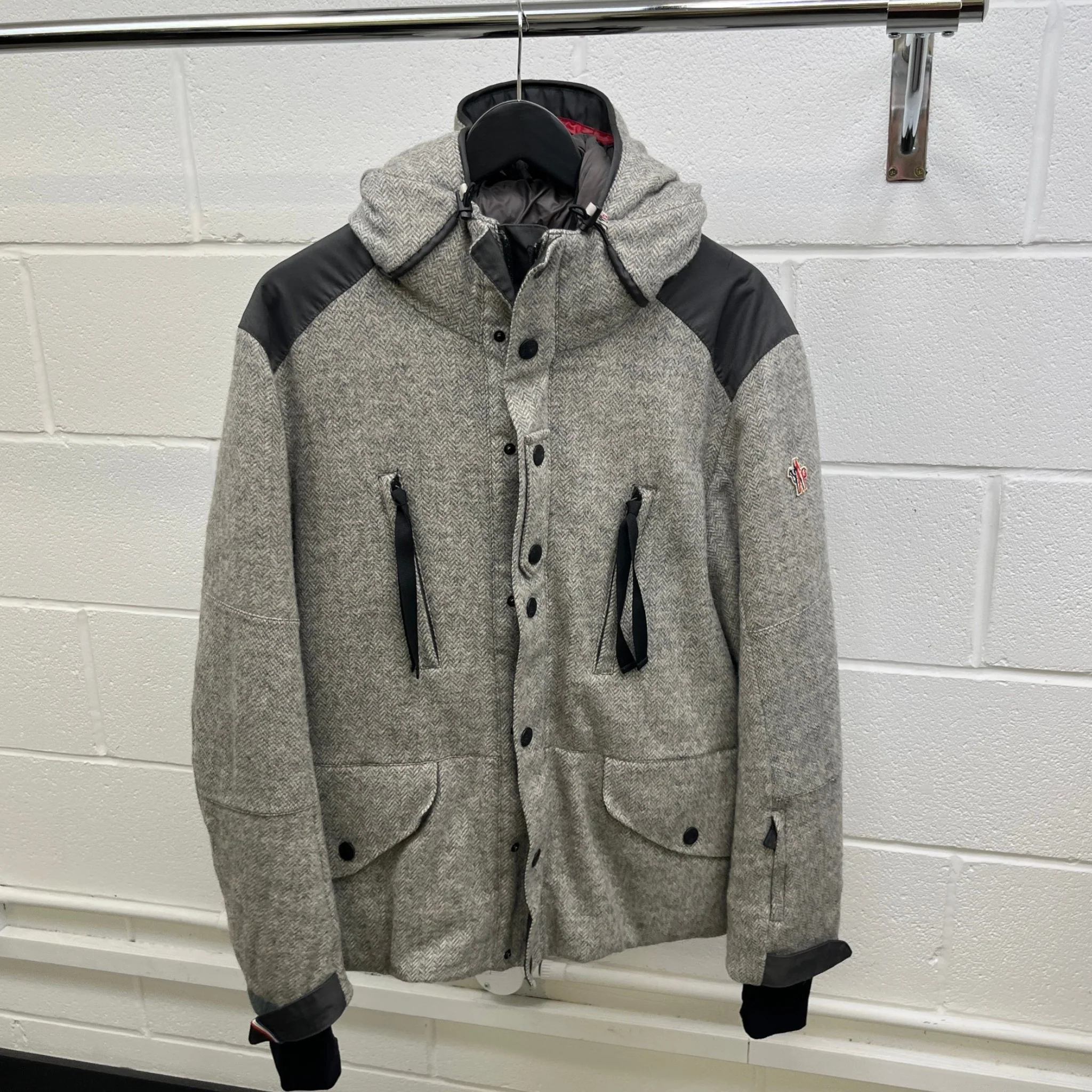 Men's Kibo Down Jacket Grey Size 2 / M - Image 11