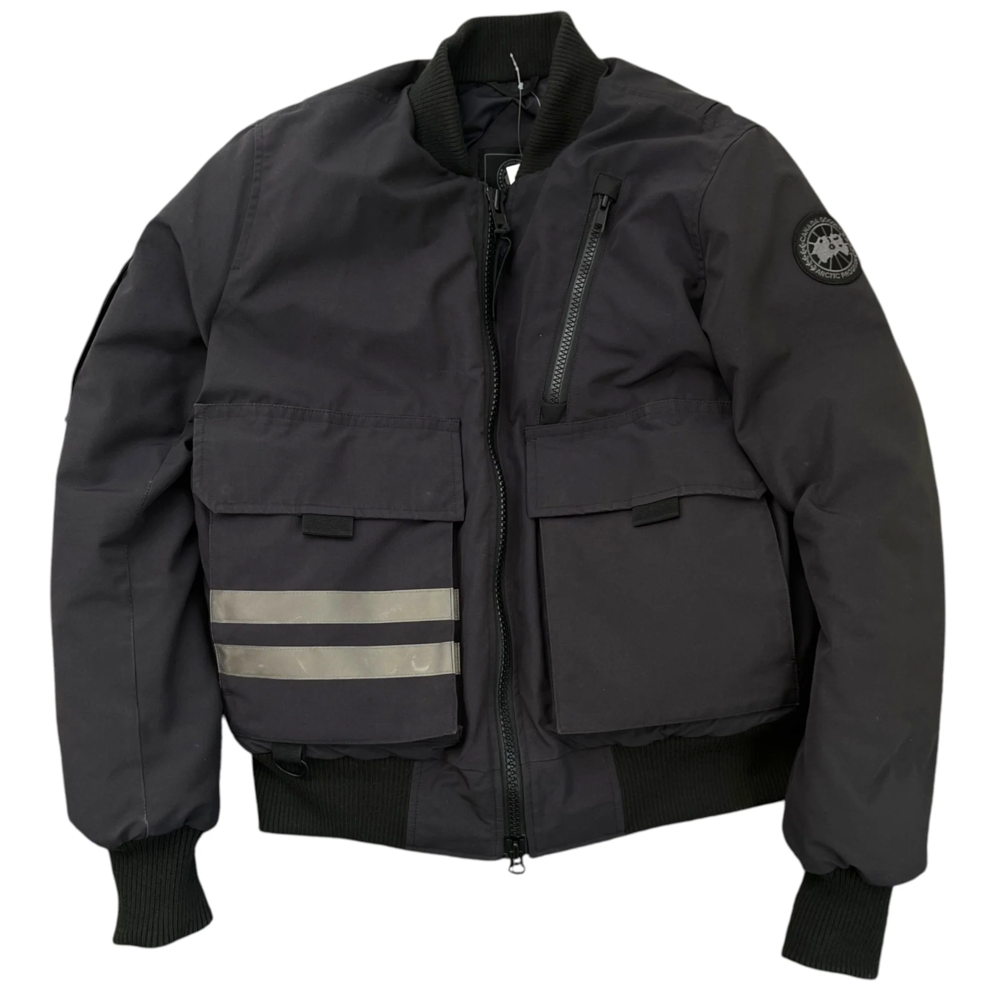 Men's Kirkfield Bomber Down Jacket Navy Size M