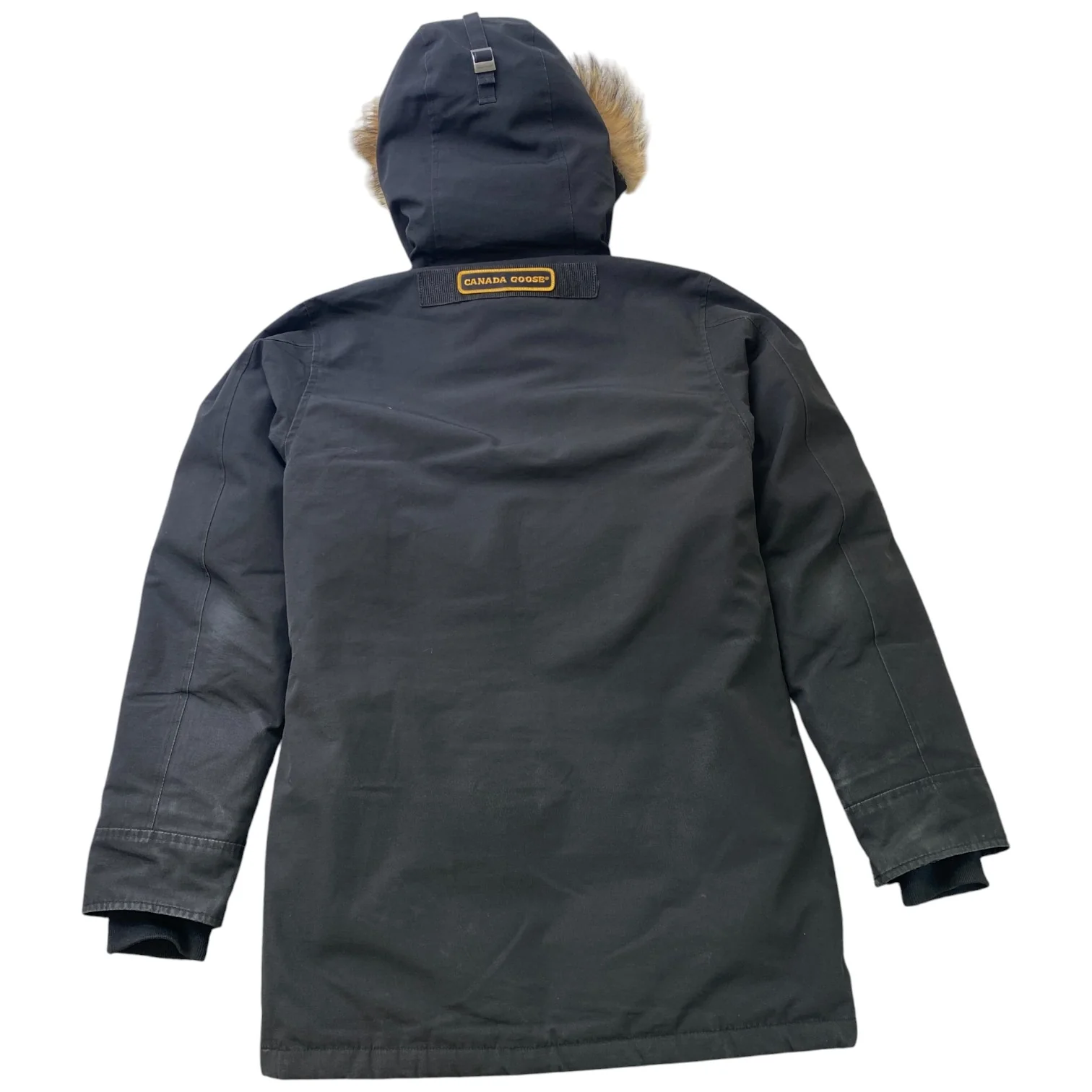 Men's Langford Parka Down Jacket Black Size S - Image 2