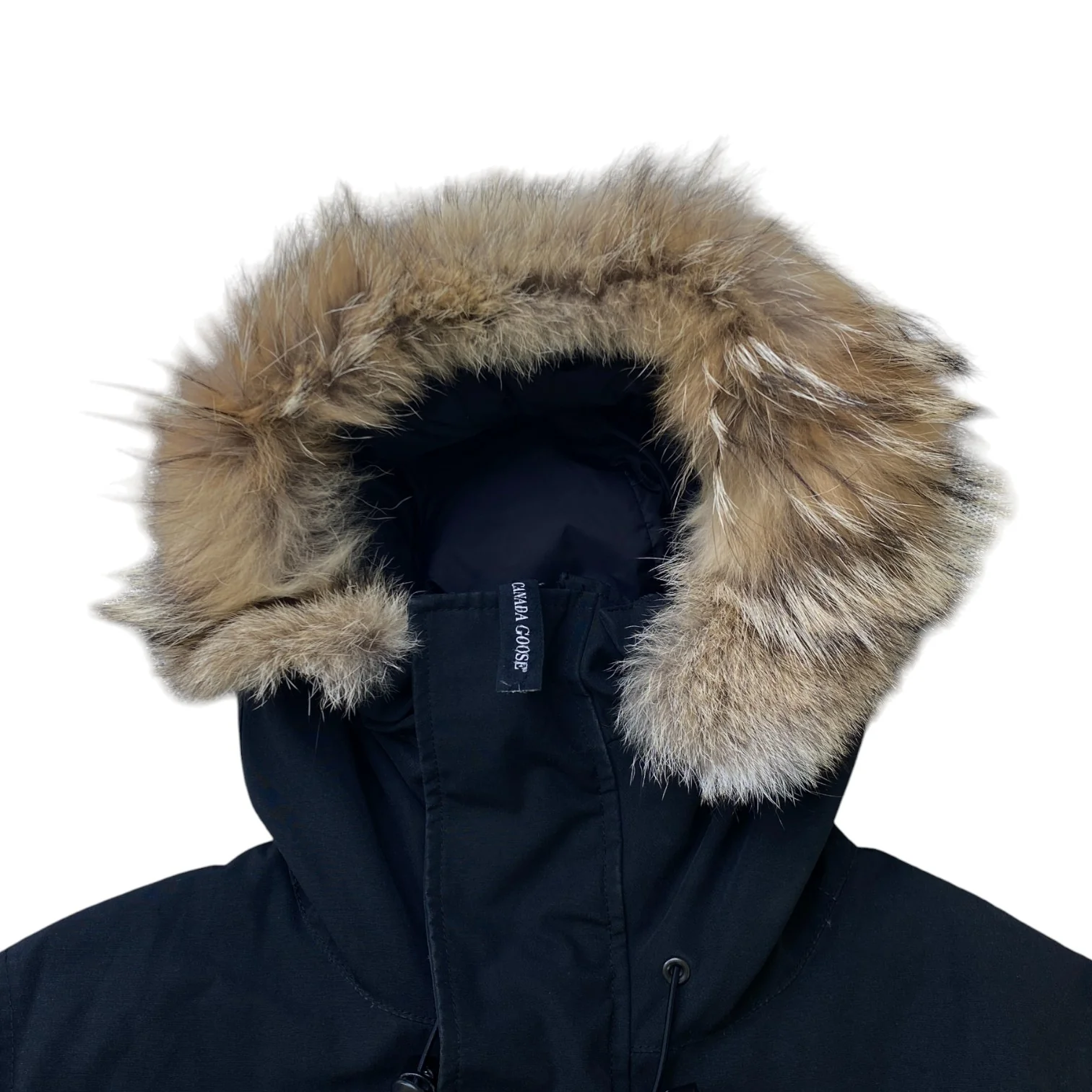 Men's Langford Parka Down Jacket Black Size S - Image 5