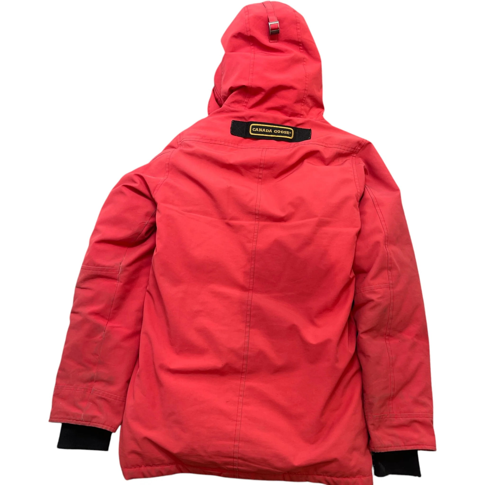 Men's Langford Parka Down Jacket Red Size S - Image 2