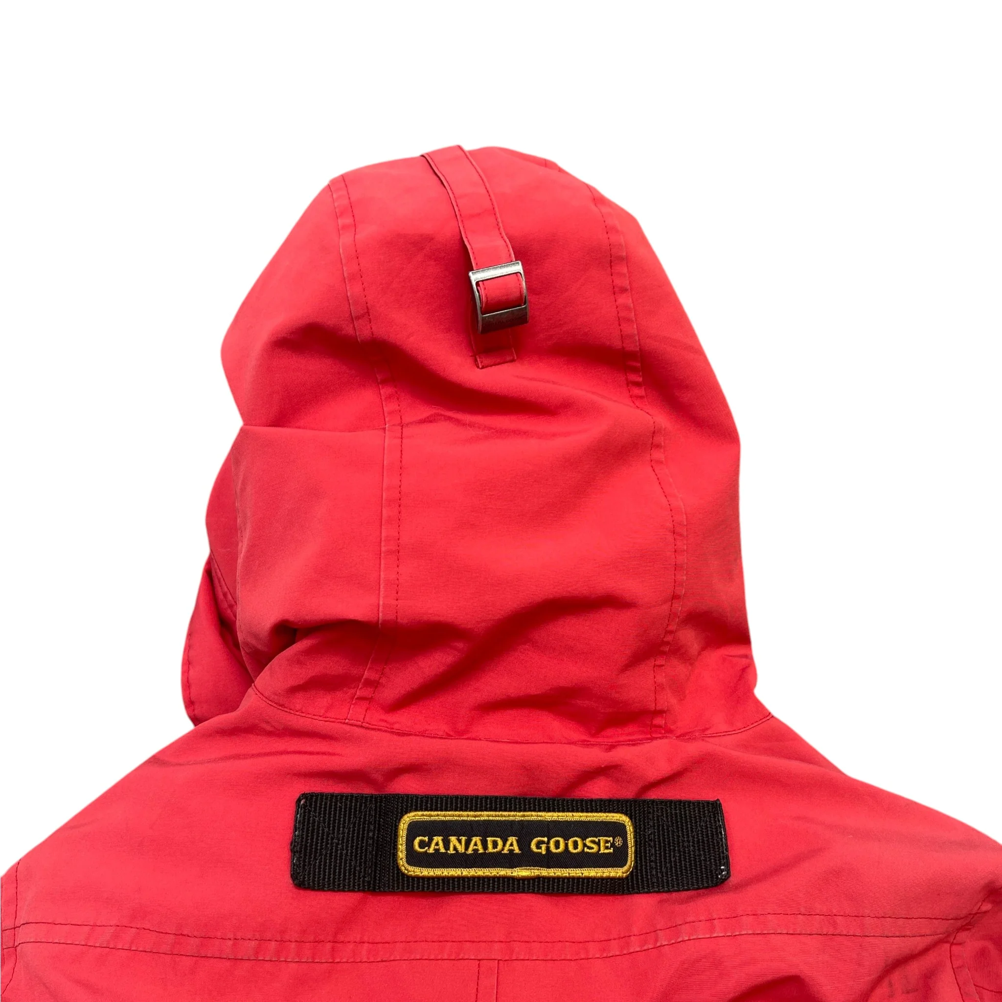 Men's Langford Parka Down Jacket Red Size S - Image 7