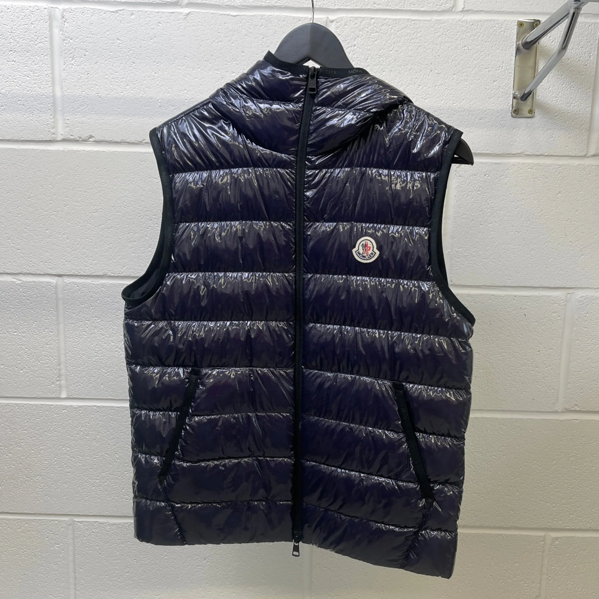 Men's Lappe Gilet Navy Size 1 / S - Image 10
