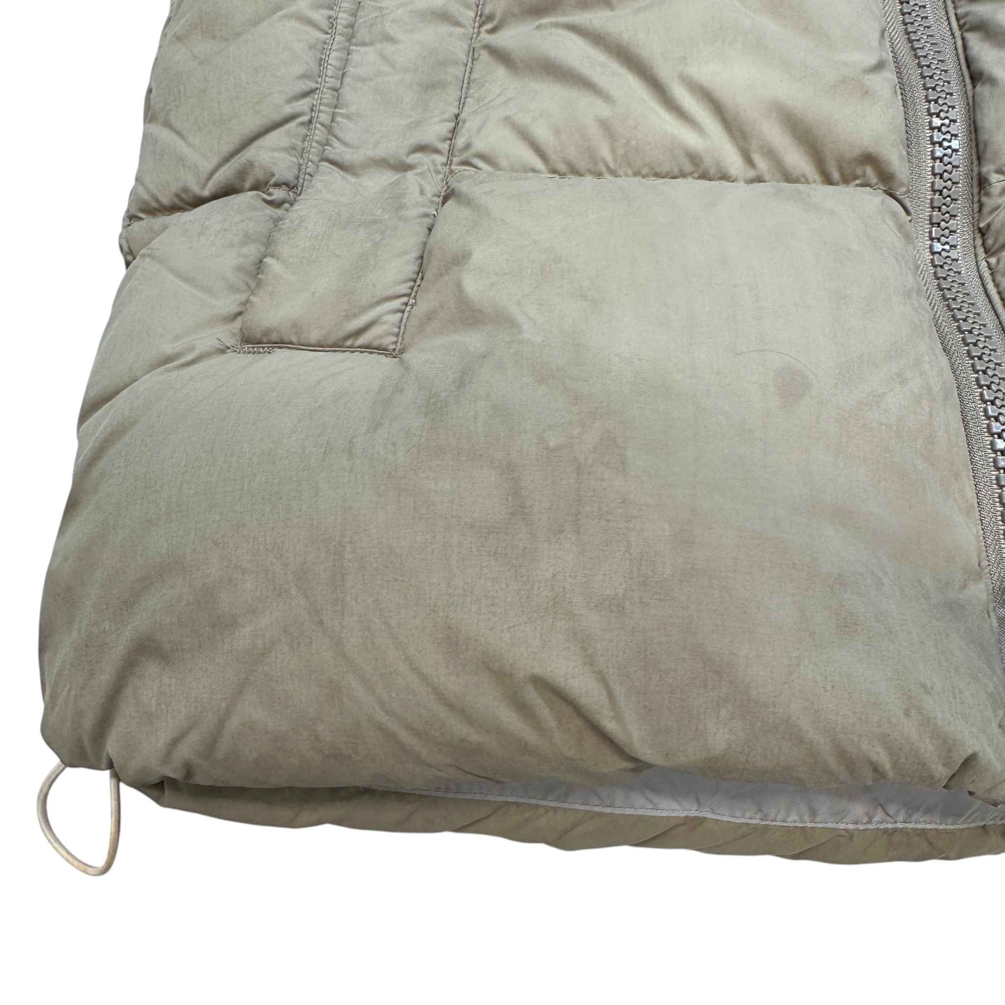 Men's Lawrence Puffer Gilet Khaki Size S - Image 10