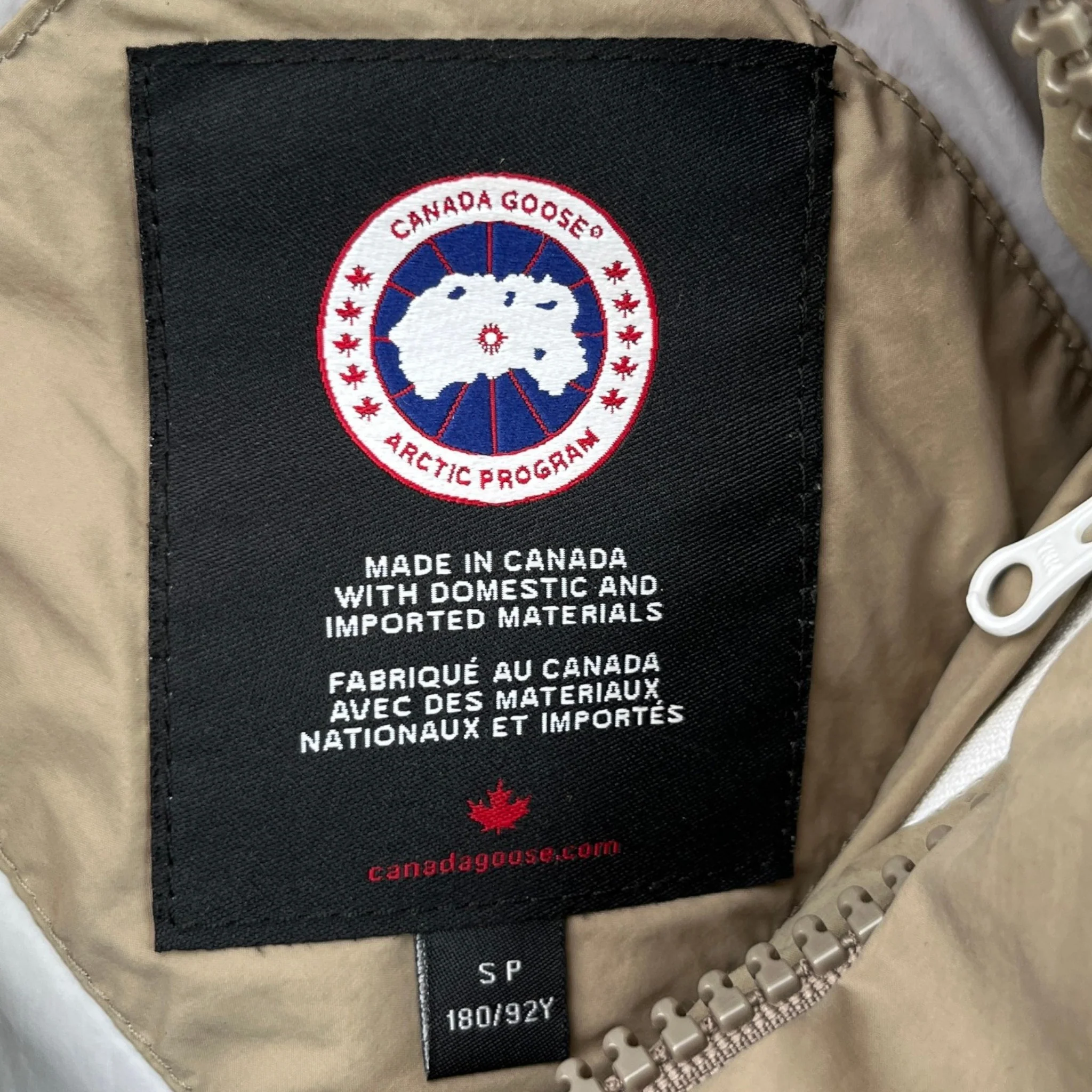 Men's Lawrence Puffer Gilet Khaki Size S - Image 8