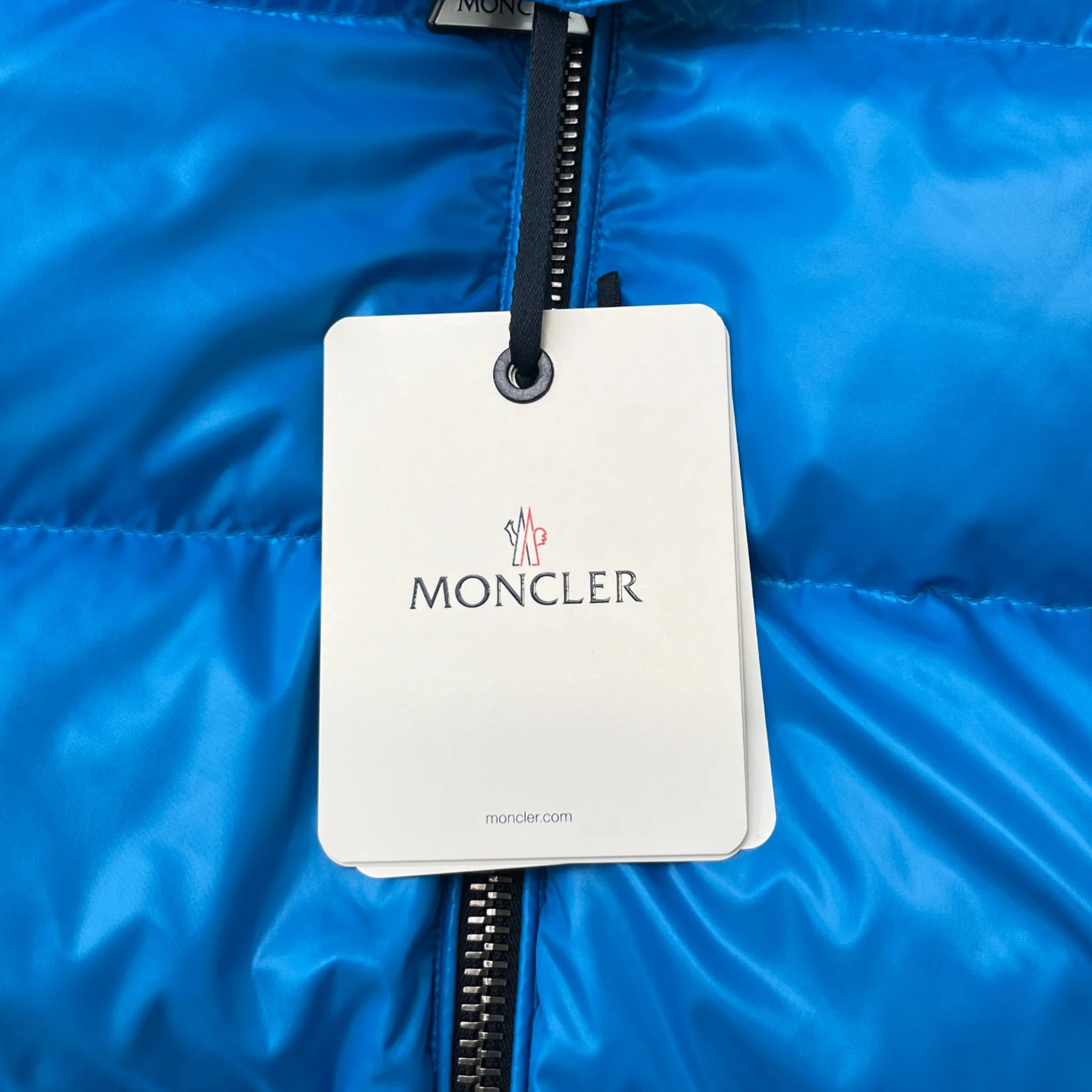 Men's Leanm Down Jacket Blue Size 3 / L - Image 6