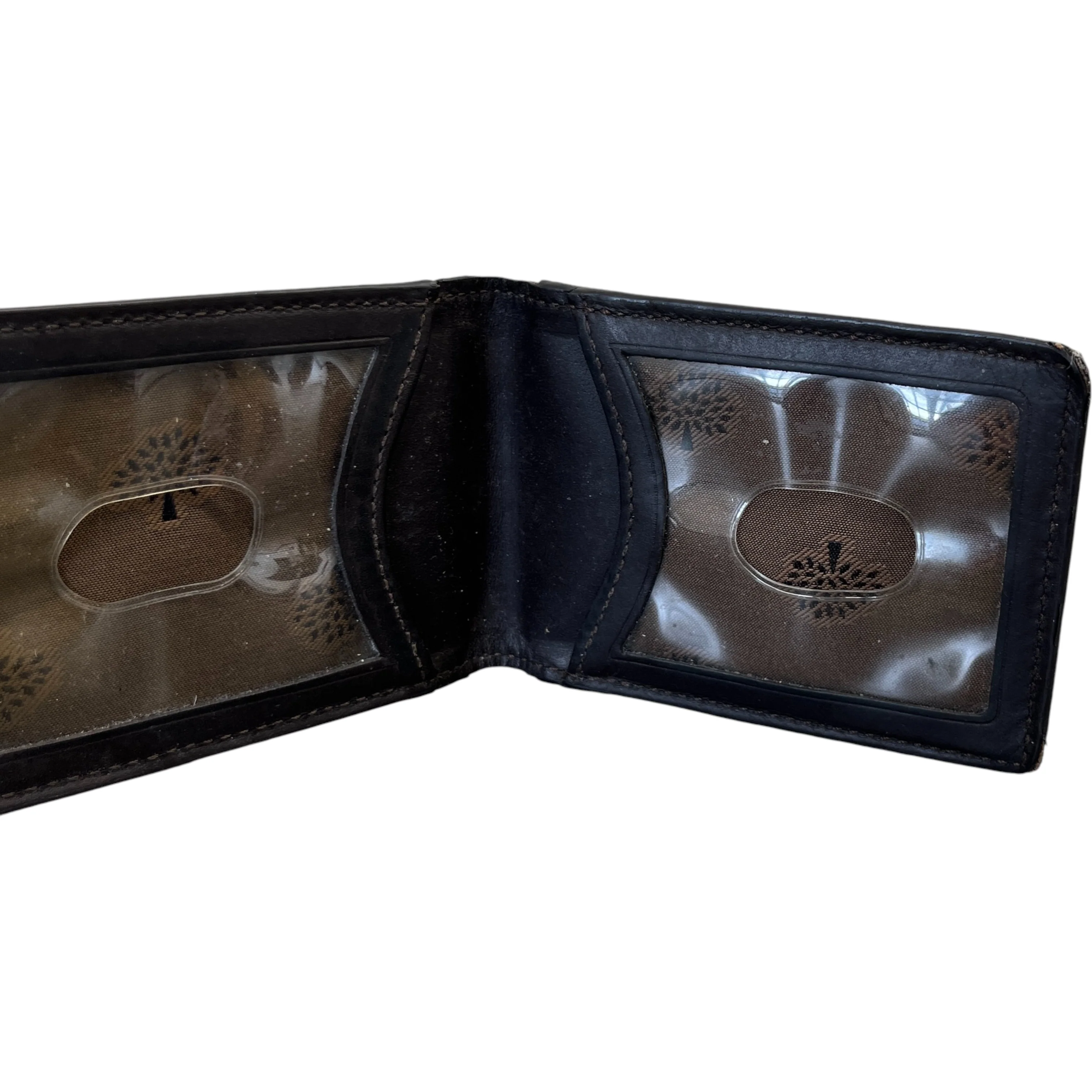 Men's Leather Logo Card Holder Brown - Image 7