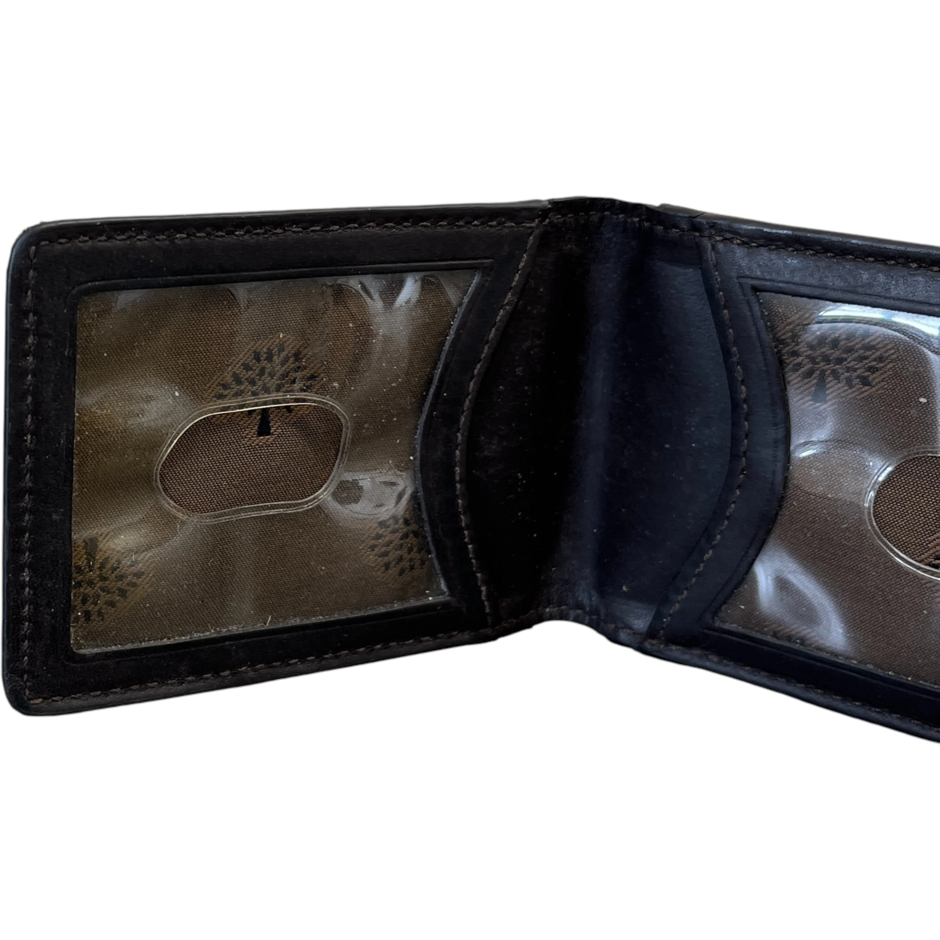 Men's Leather Logo Card Holder Brown - Image 8