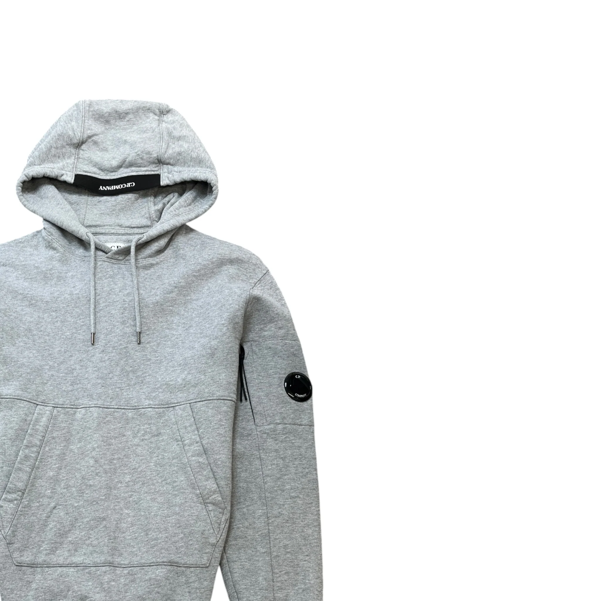 Men's Lens Hoodie Grey Size M - Image 3