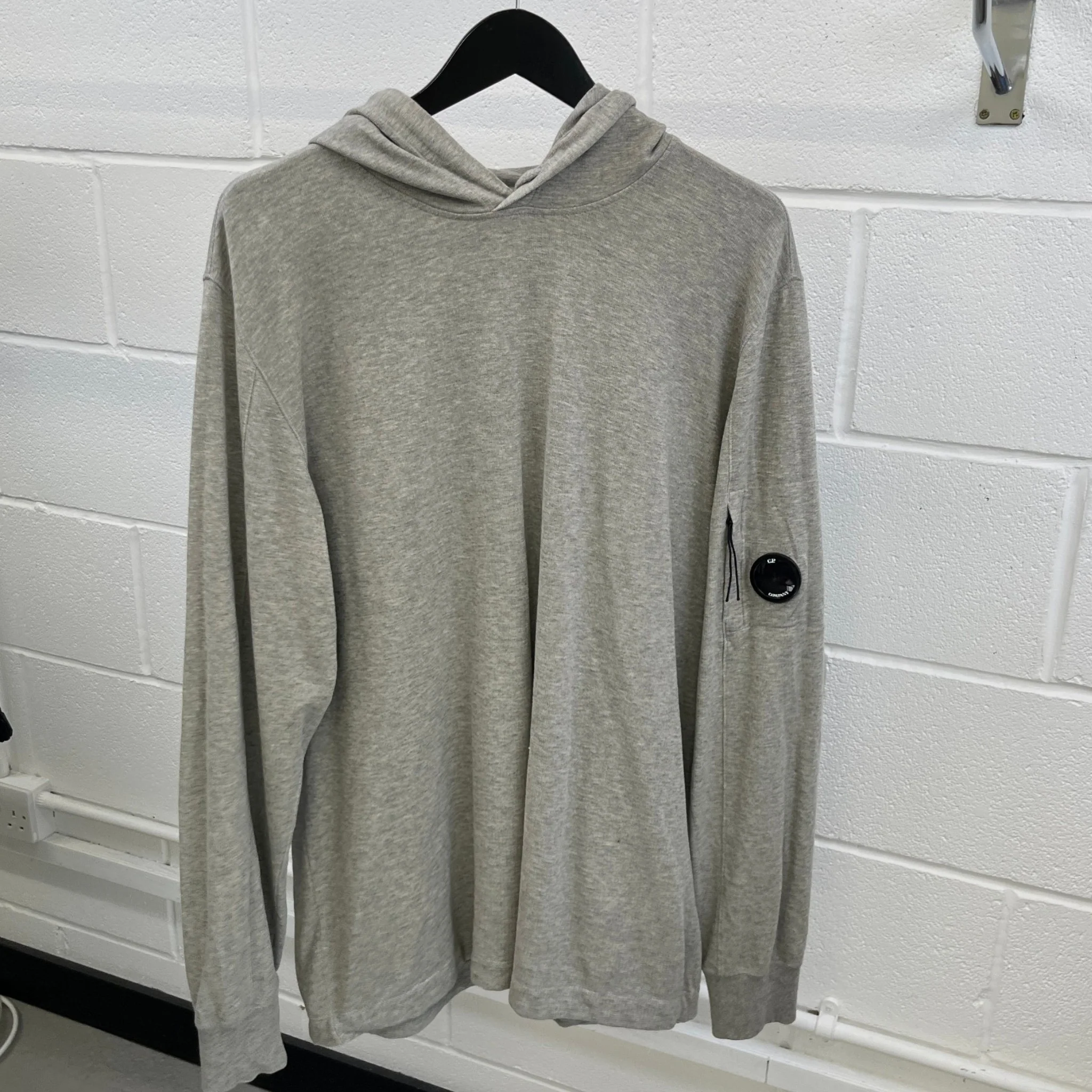 Men's Lens Hoodie Grey Size XXL - Image 8