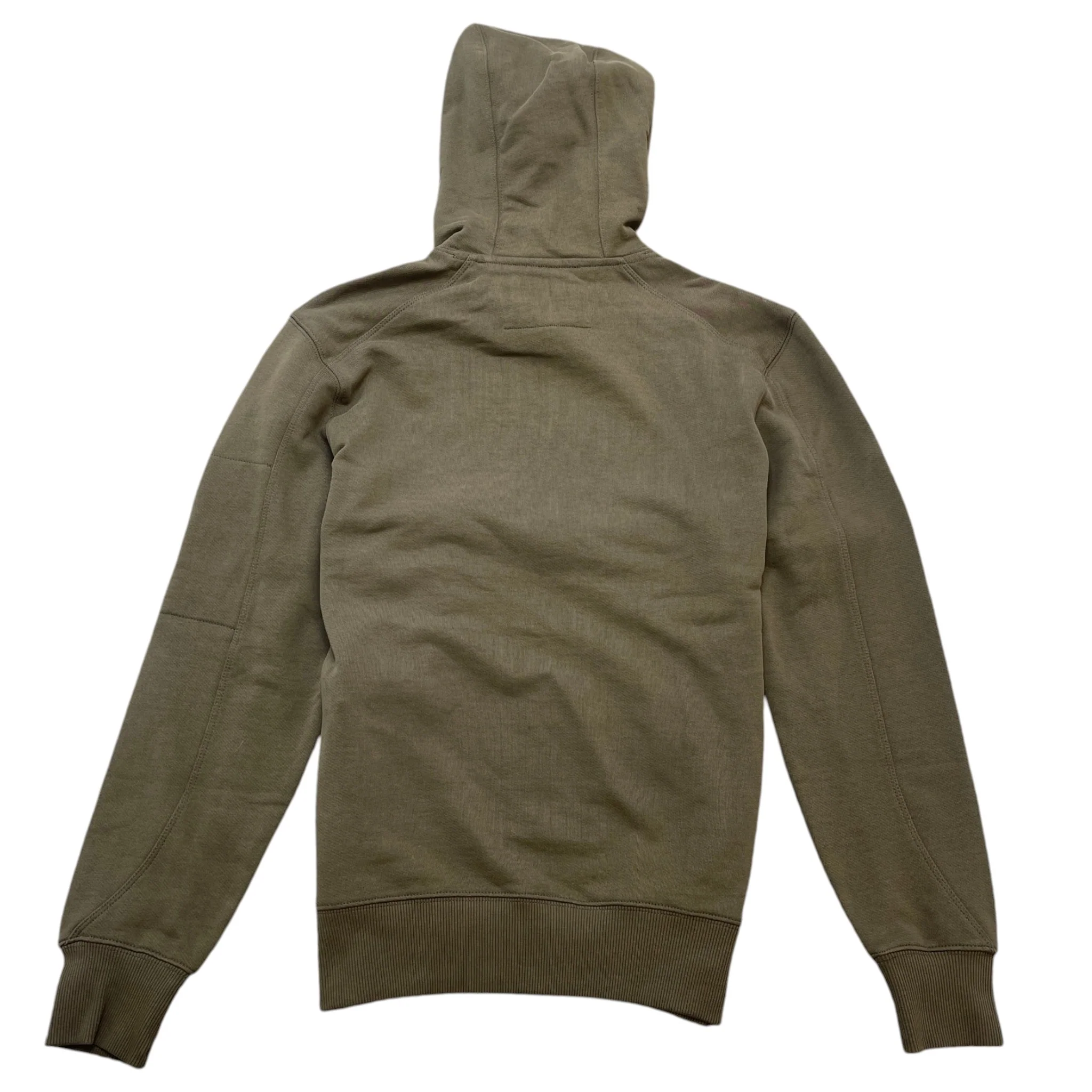 Men's Lens Logo Hoodie Khaki Size XS - Image 2