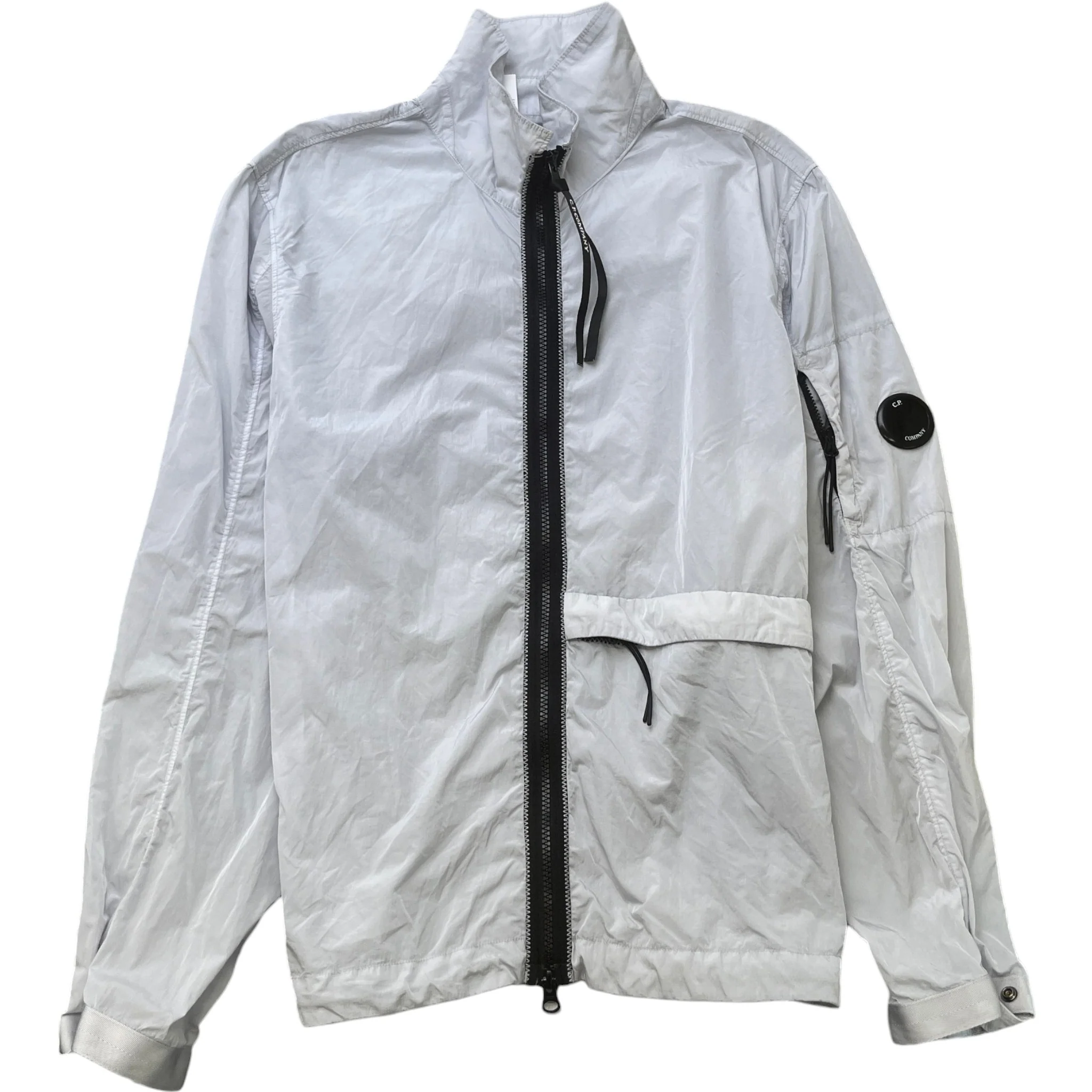 Men's Lens Logo Jacket Grey Size M