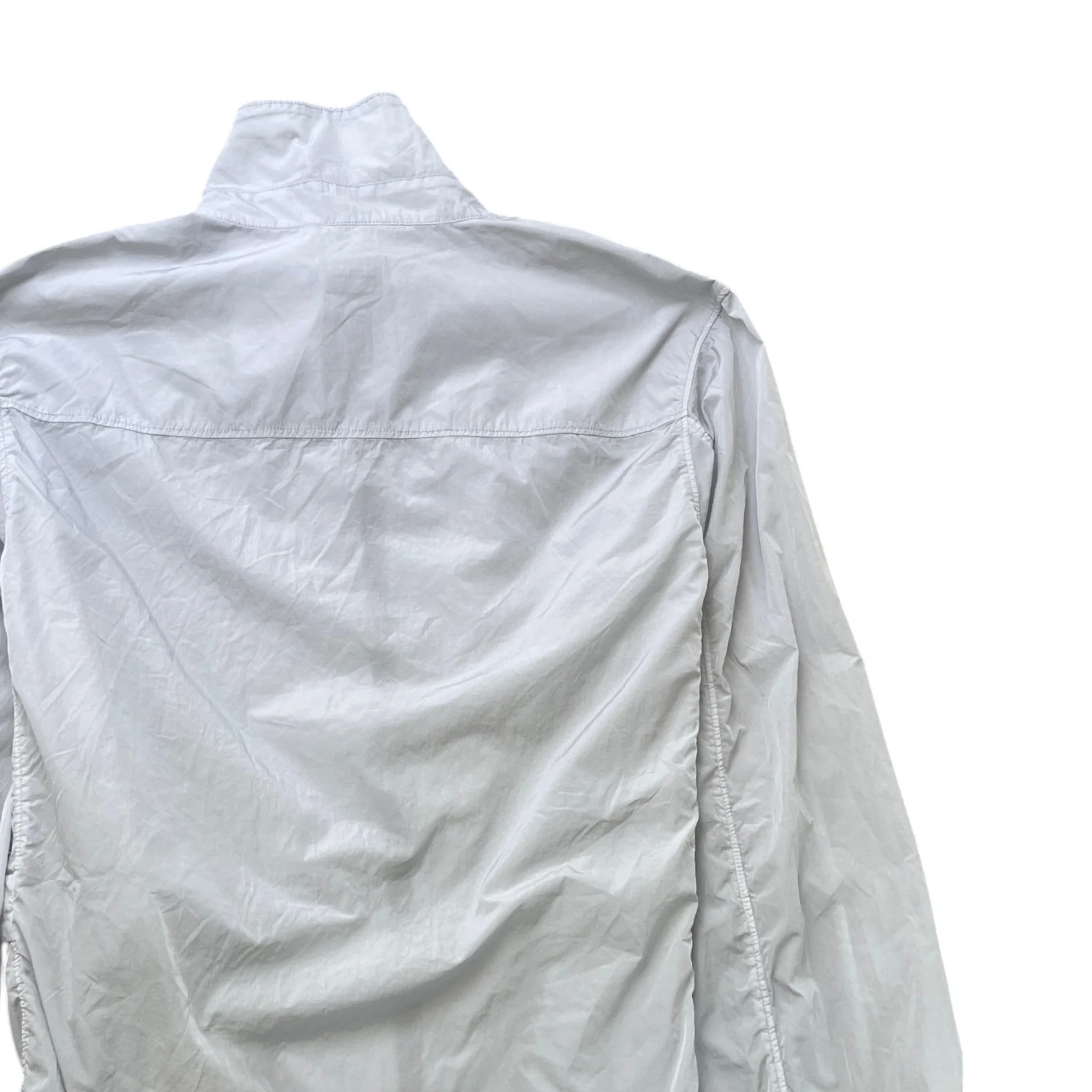 Men's Lens Logo Jacket Grey Size M - Image 4
