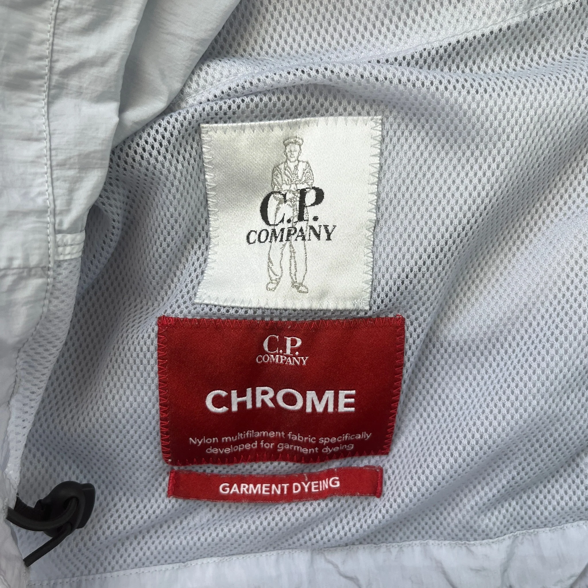 Men's Lens Logo Jacket Grey Size M - Image 6