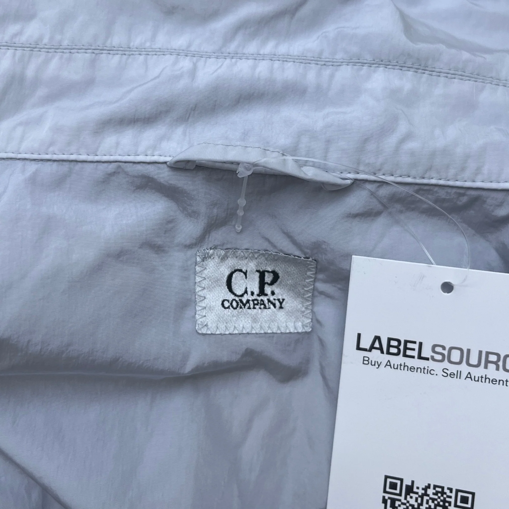 Men's Lens Logo Jacket Grey Size M - Image 8