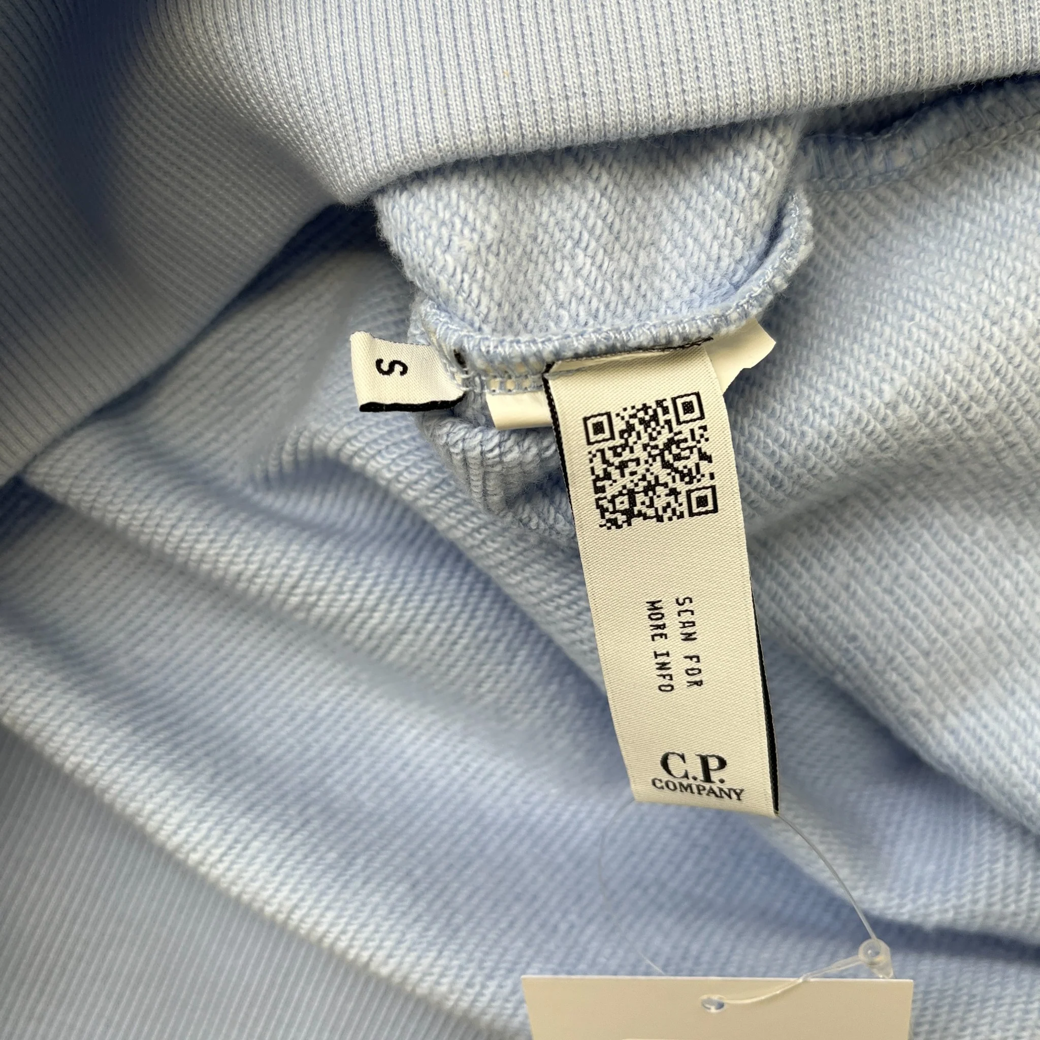 Men's Lens Sweatshirt Blue Size S - Image 7