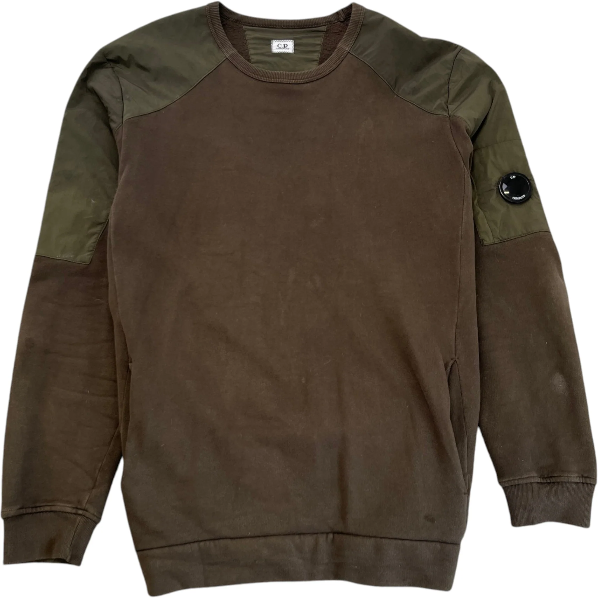 Men's Lens Sweatshirt Khaki Size XXL