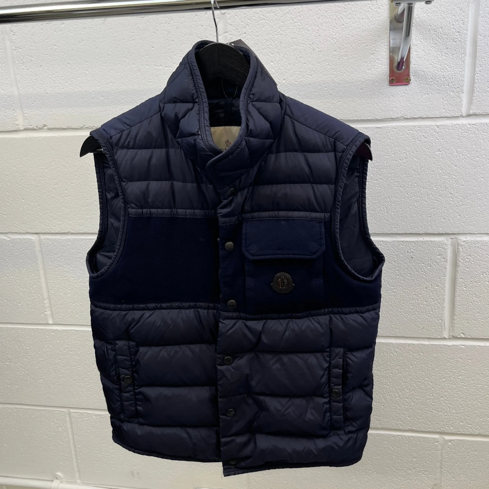 Men's Leonard Gilet Navy Size 1 / S - Image 10