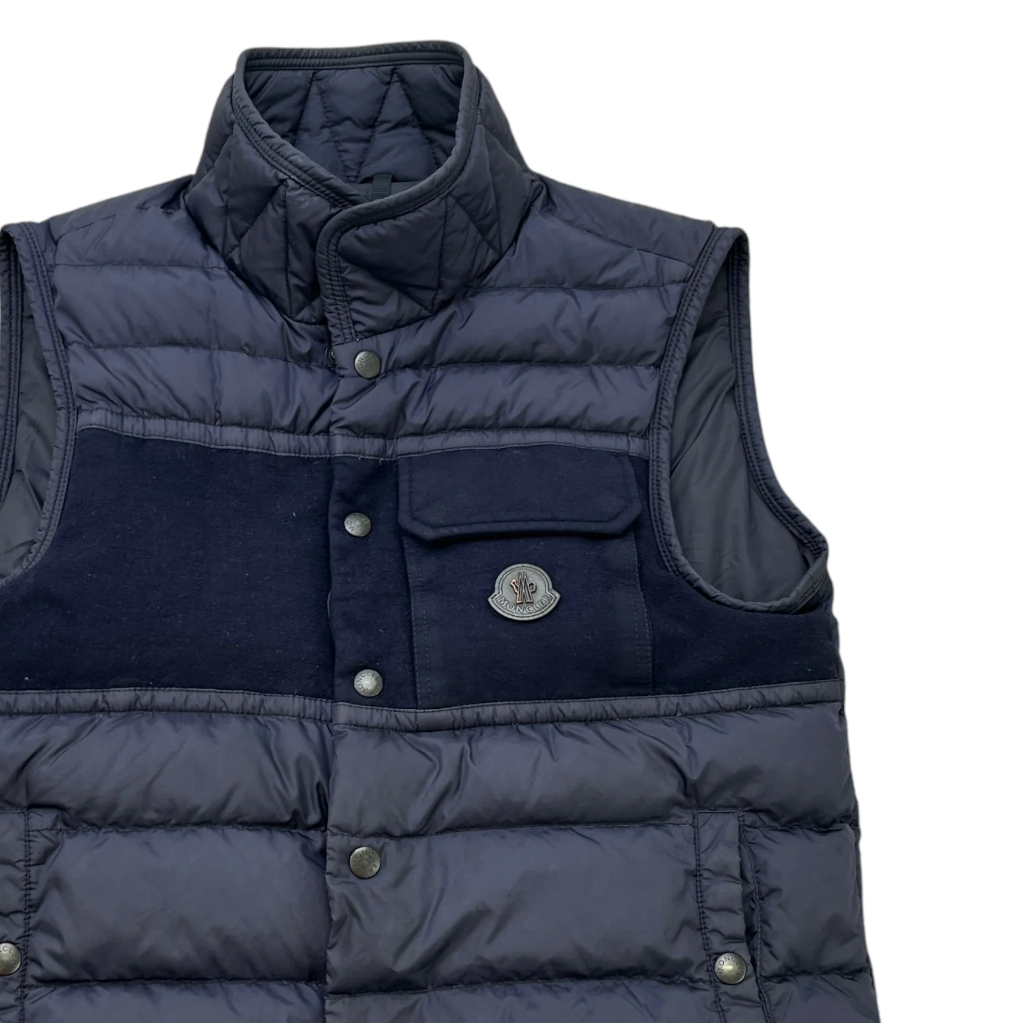 Men's Leonard Gilet Navy Size 1 / S - Image 3