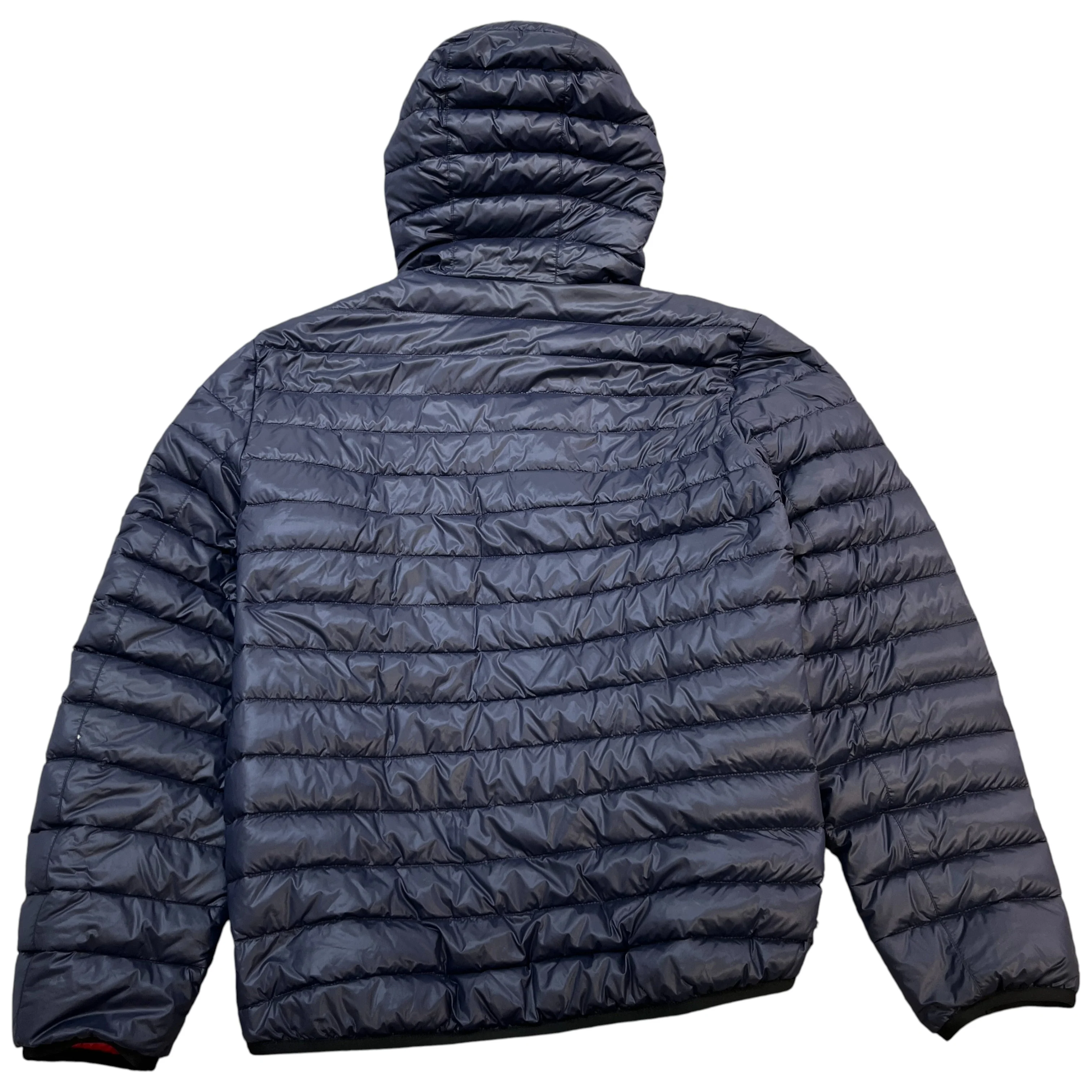 Men's Lightweight Nylon Plaque Down Jacket Navy Size IT 52 / XL - Image 2