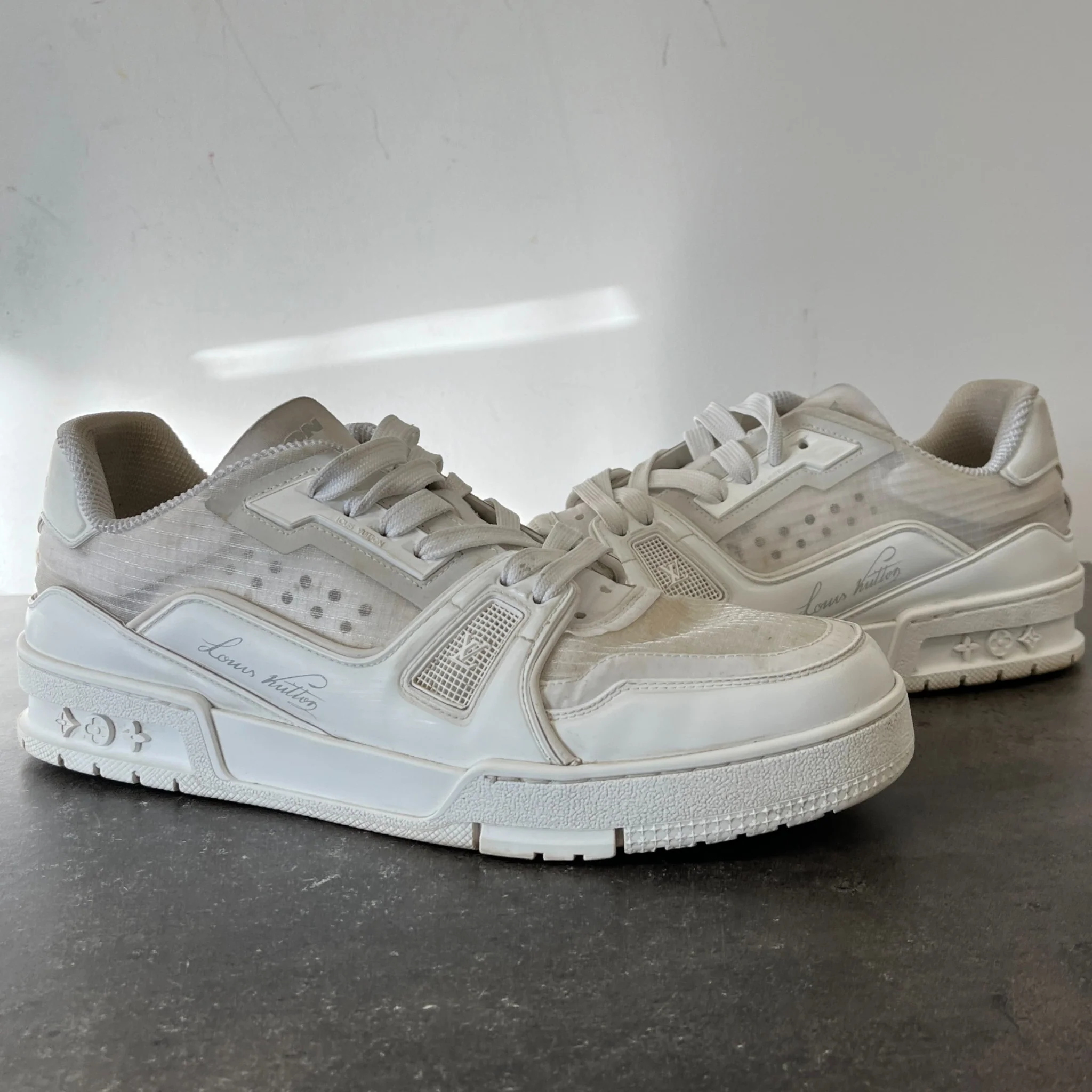 Men's Limited Edition America'S Cup Low Trainers White Size EU 42 / UK 8 - Image 12