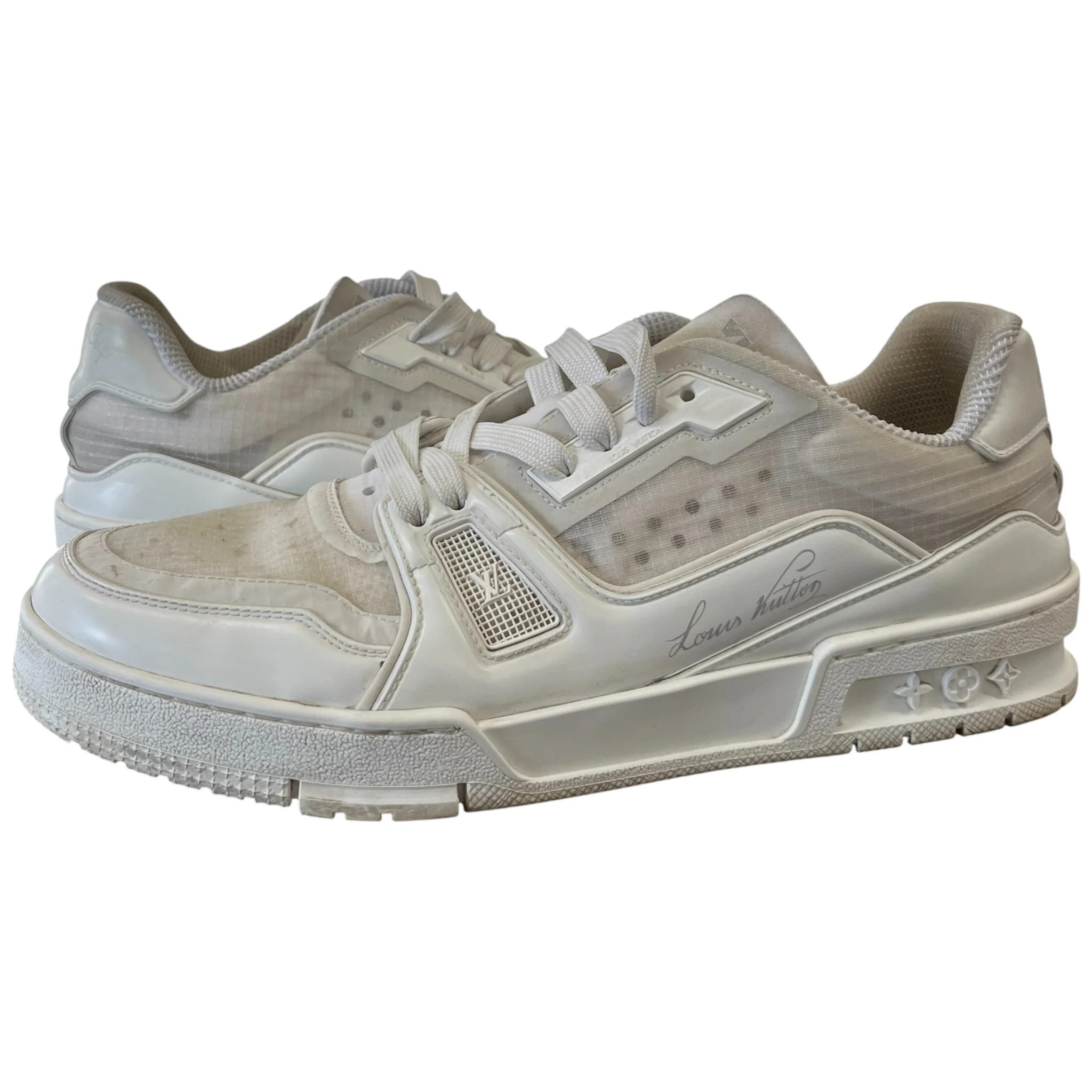 Men's Limited Edition America'S Cup Low Trainers White Size EU 42 / UK 8 - Image 3