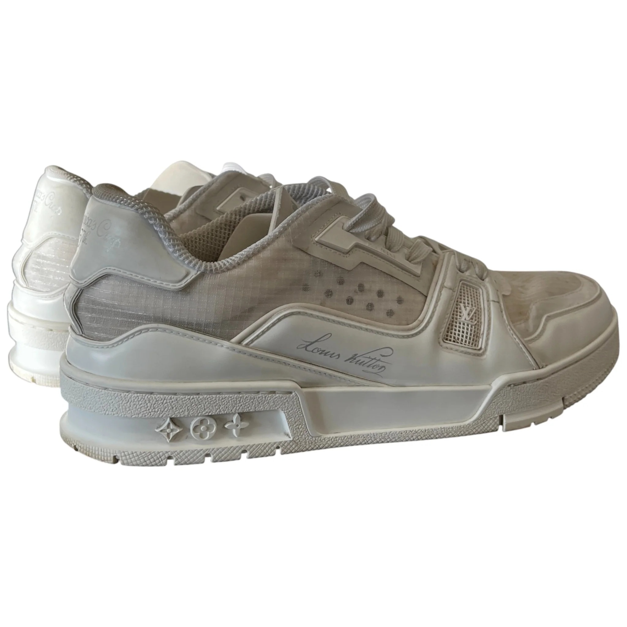 Men's Limited Edition America'S Cup Low Trainers White Size EU 42 / UK 8 - Image 9