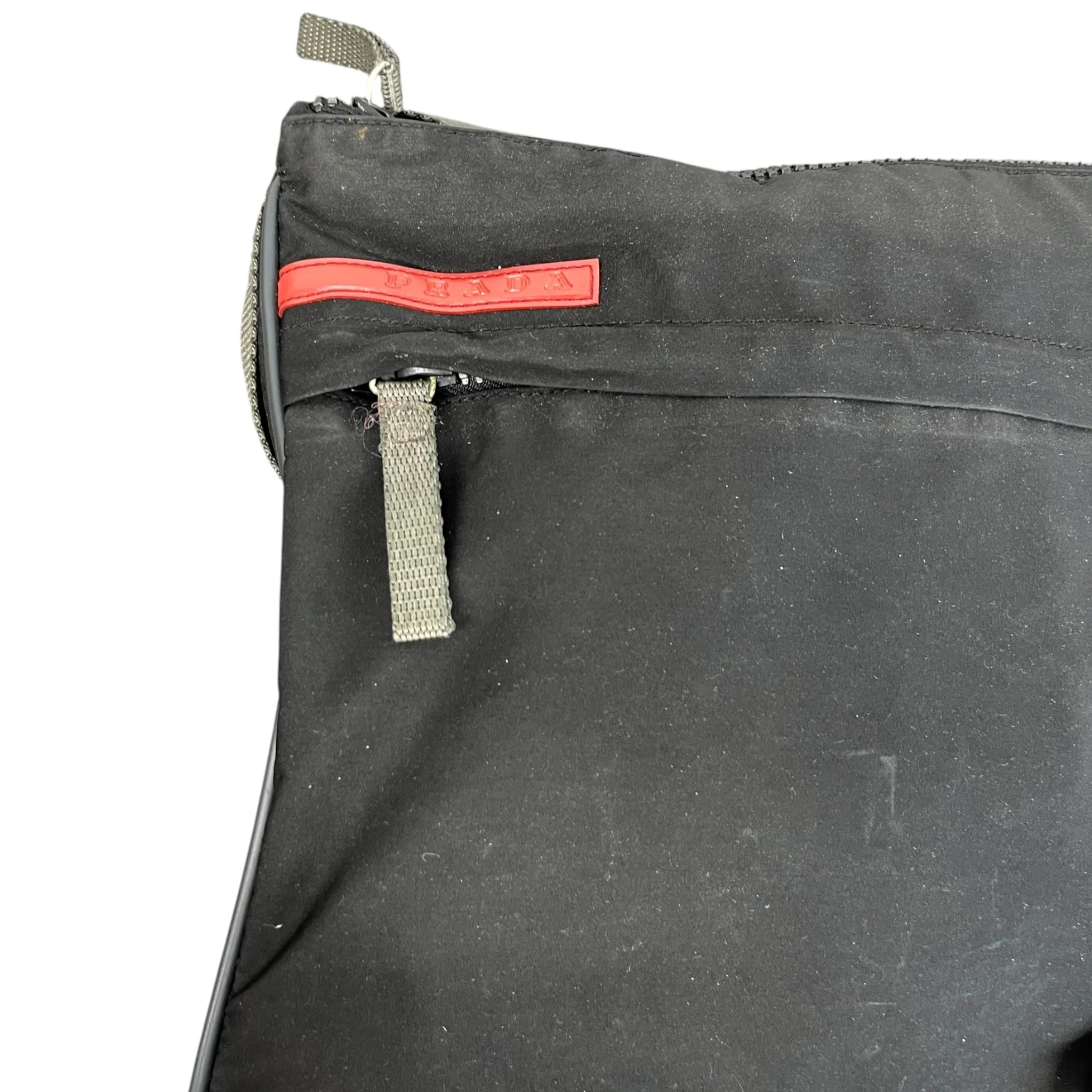 Men's Linea Rosa Messenger Bag Black - Image 8