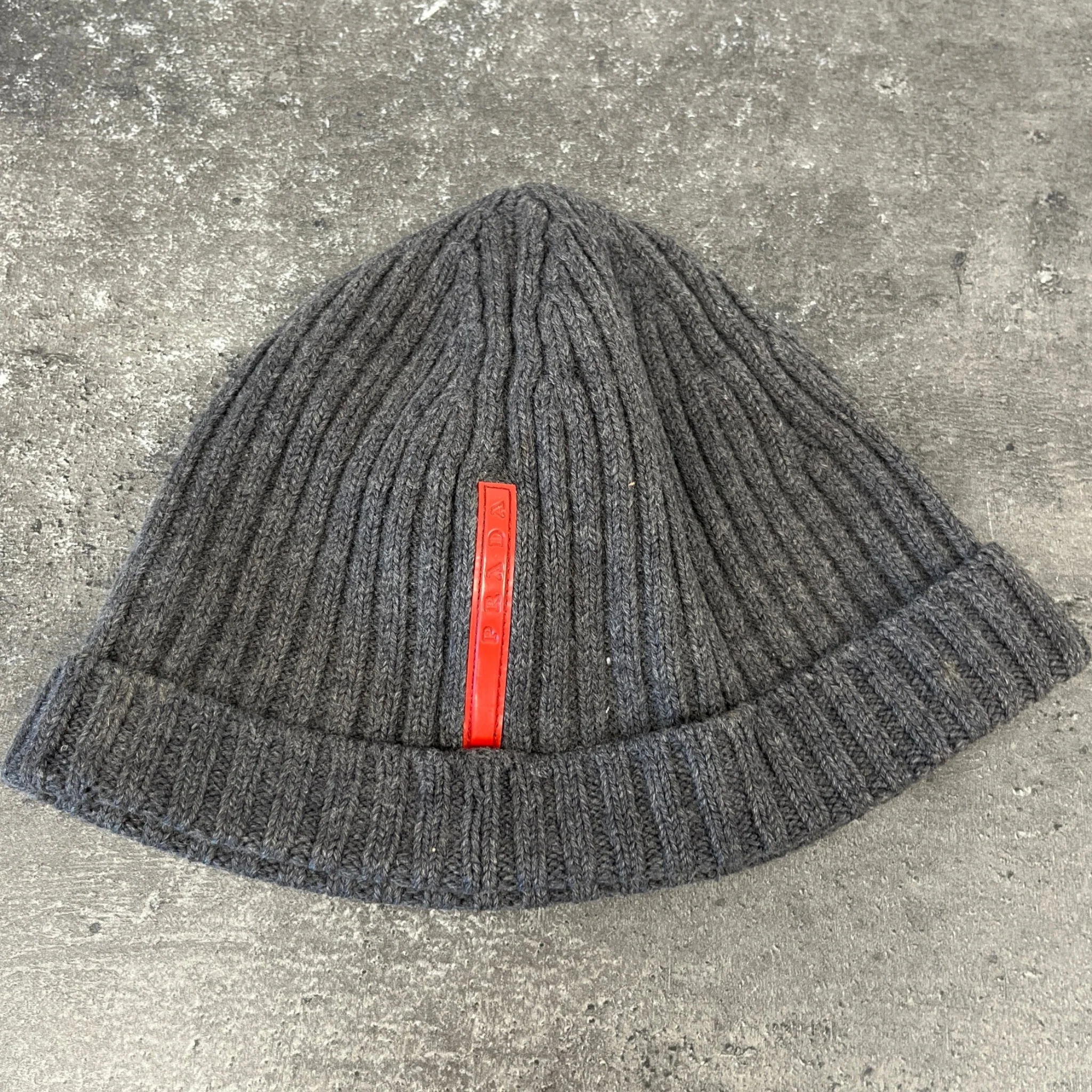 Men's Linea Rossa Beanie Hat Grey - Image 7