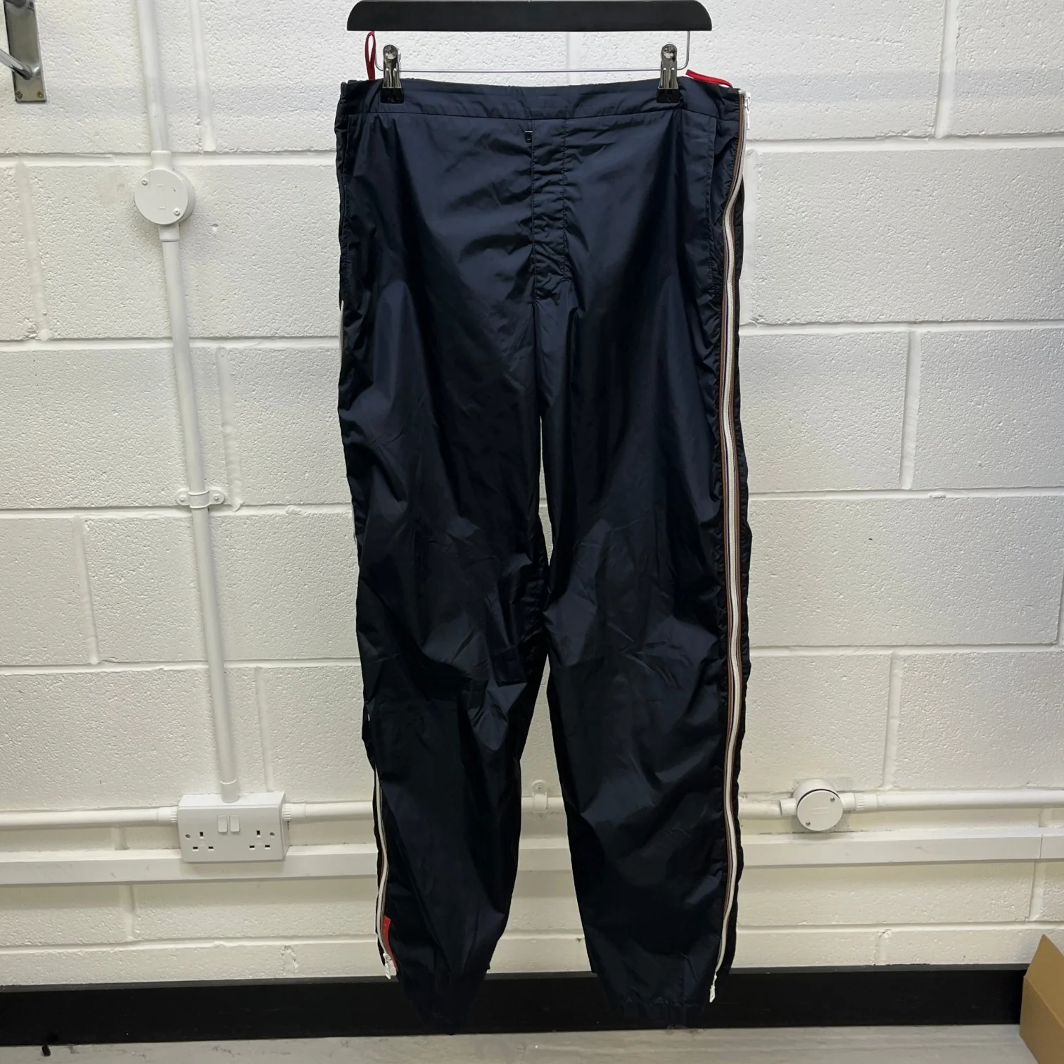 Men's Linea Rossa Nylon Joggers Black Size IT 48 / UK 32 - Image 11