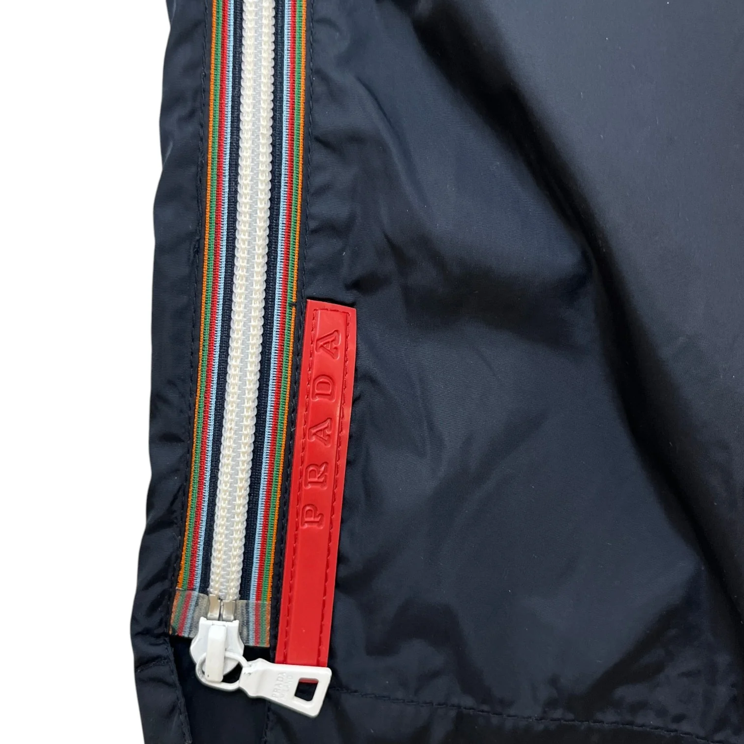 Men's Linea Rossa Nylon Joggers Black Size IT 48 / UK 32 - Image 6