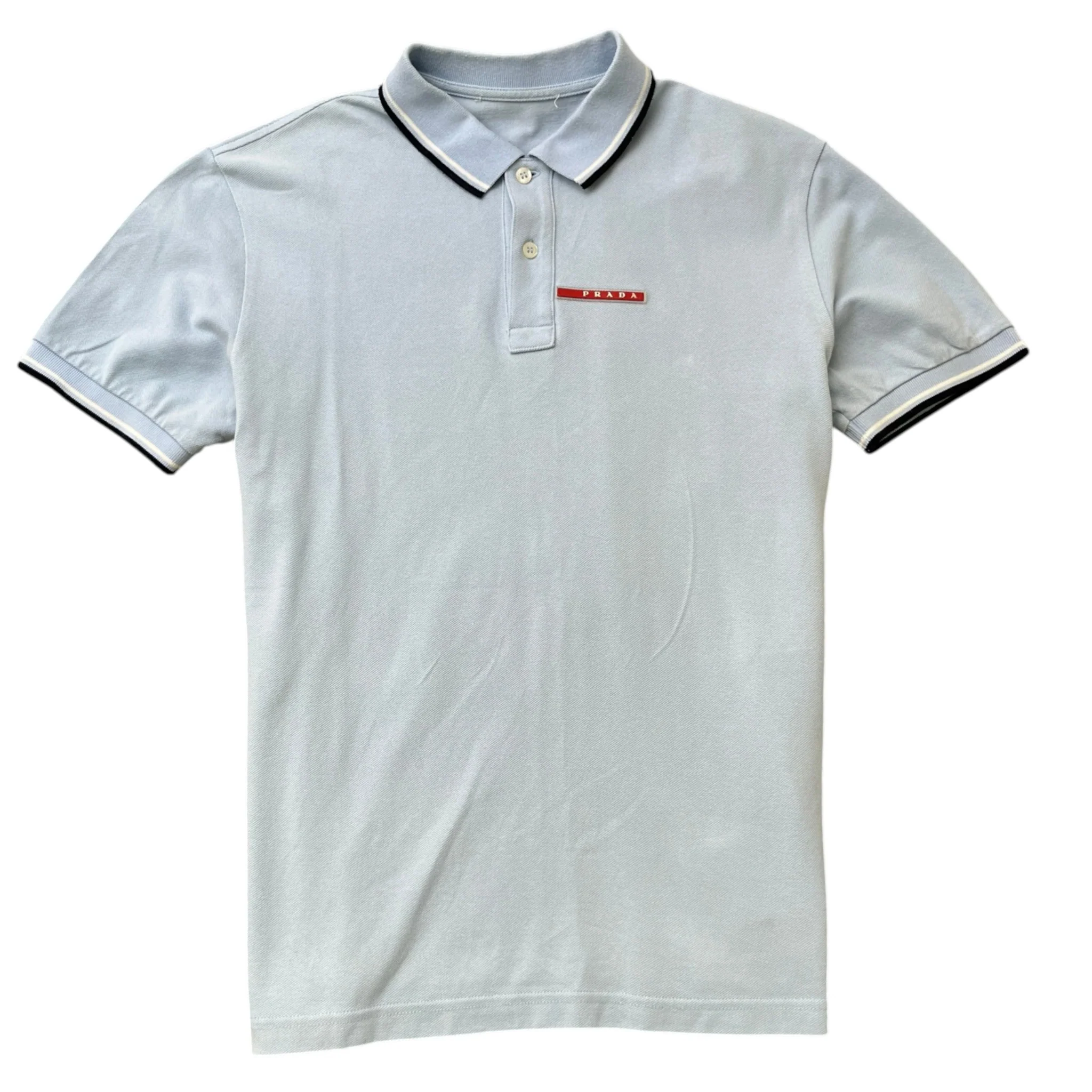 Men's Linea Rossa Polo Shirt Blue Size L
