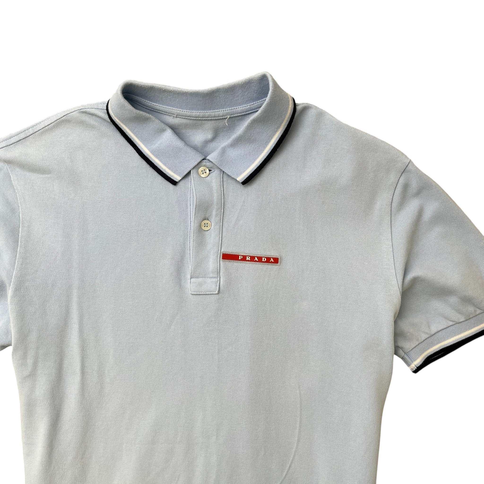 Men's Linea Rossa Polo Shirt Blue Size L - Image 5