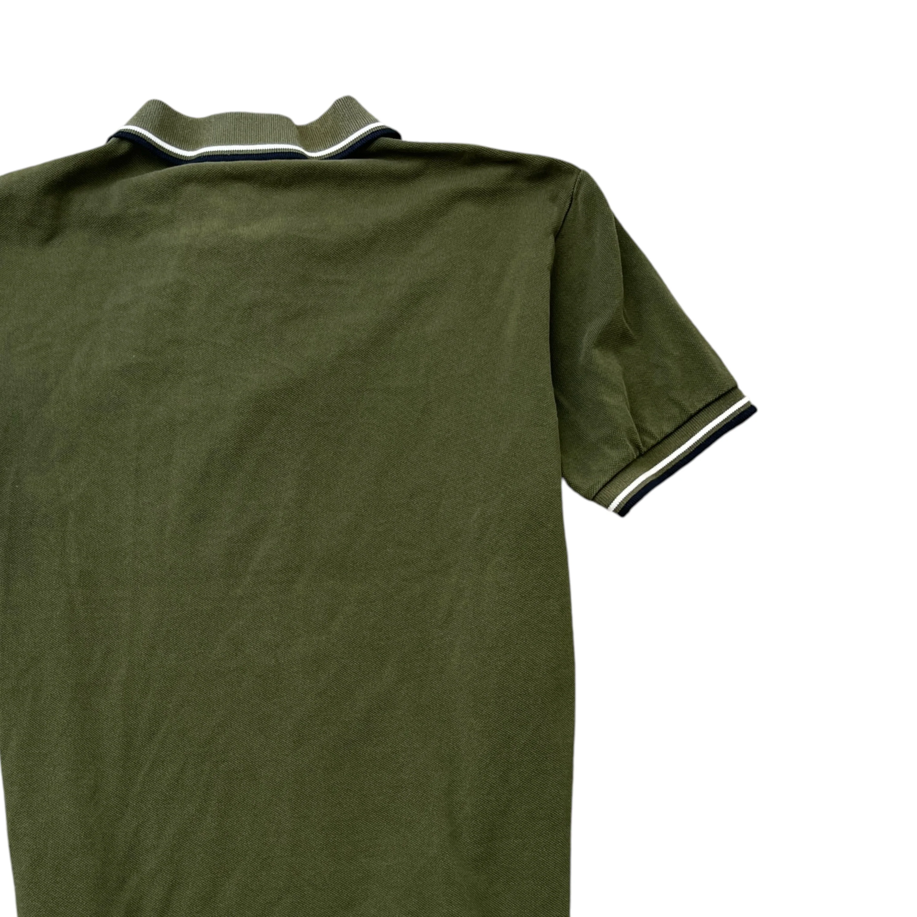 Men's Linea Rossa Polo Shirt Khaki Size M - Image 4