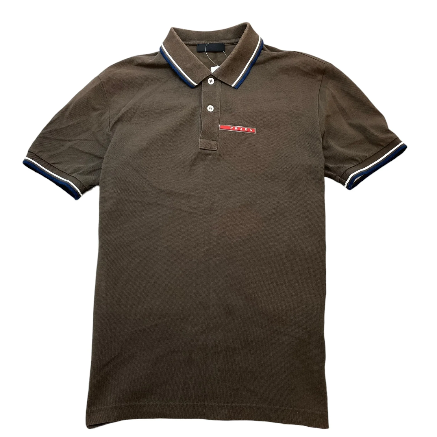 Men's Linea Rossa Polo Shirt Khaki Size M
