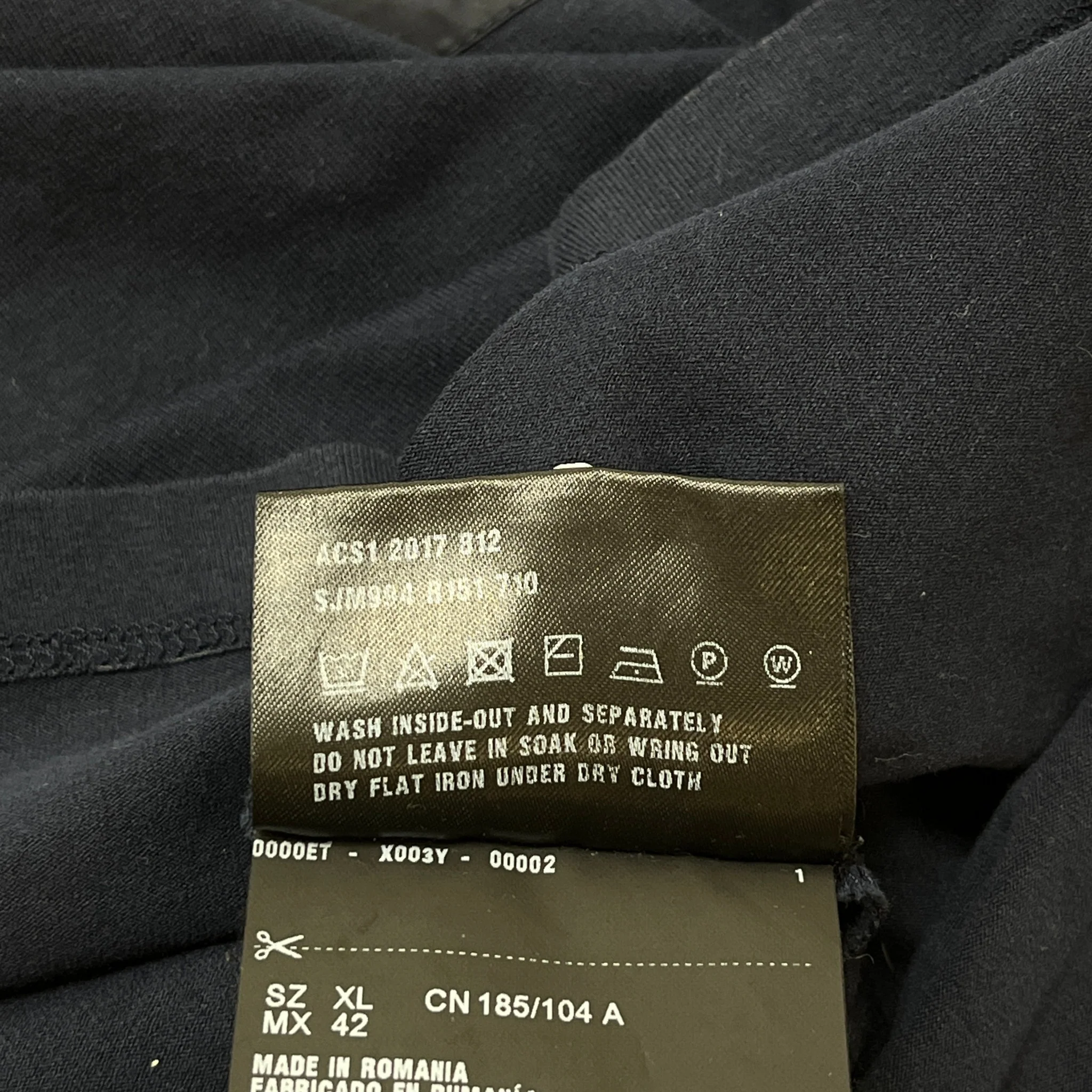 Men's Linea Rossa T-Shirt Navy Size XL - Image 8