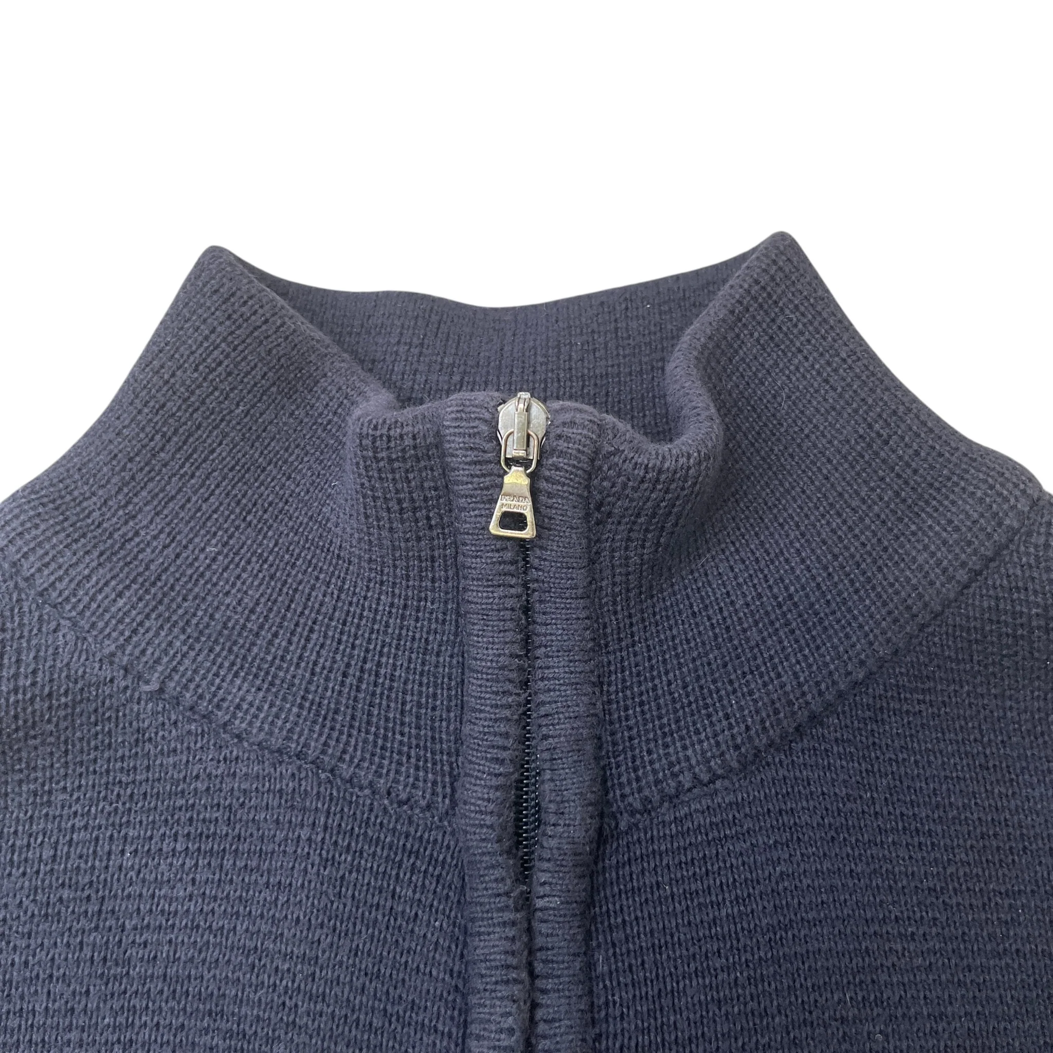 Men's Linear Rosa Jumper Navy Size L - Image 13