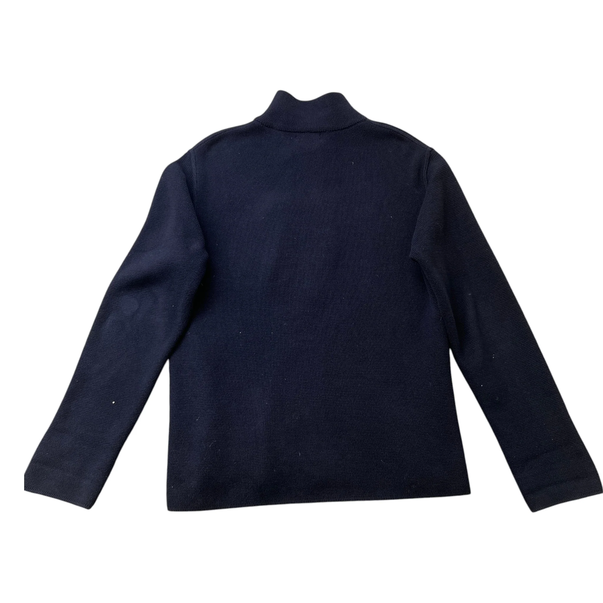 Men's Linear Rosa Jumper Navy Size L - Image 2