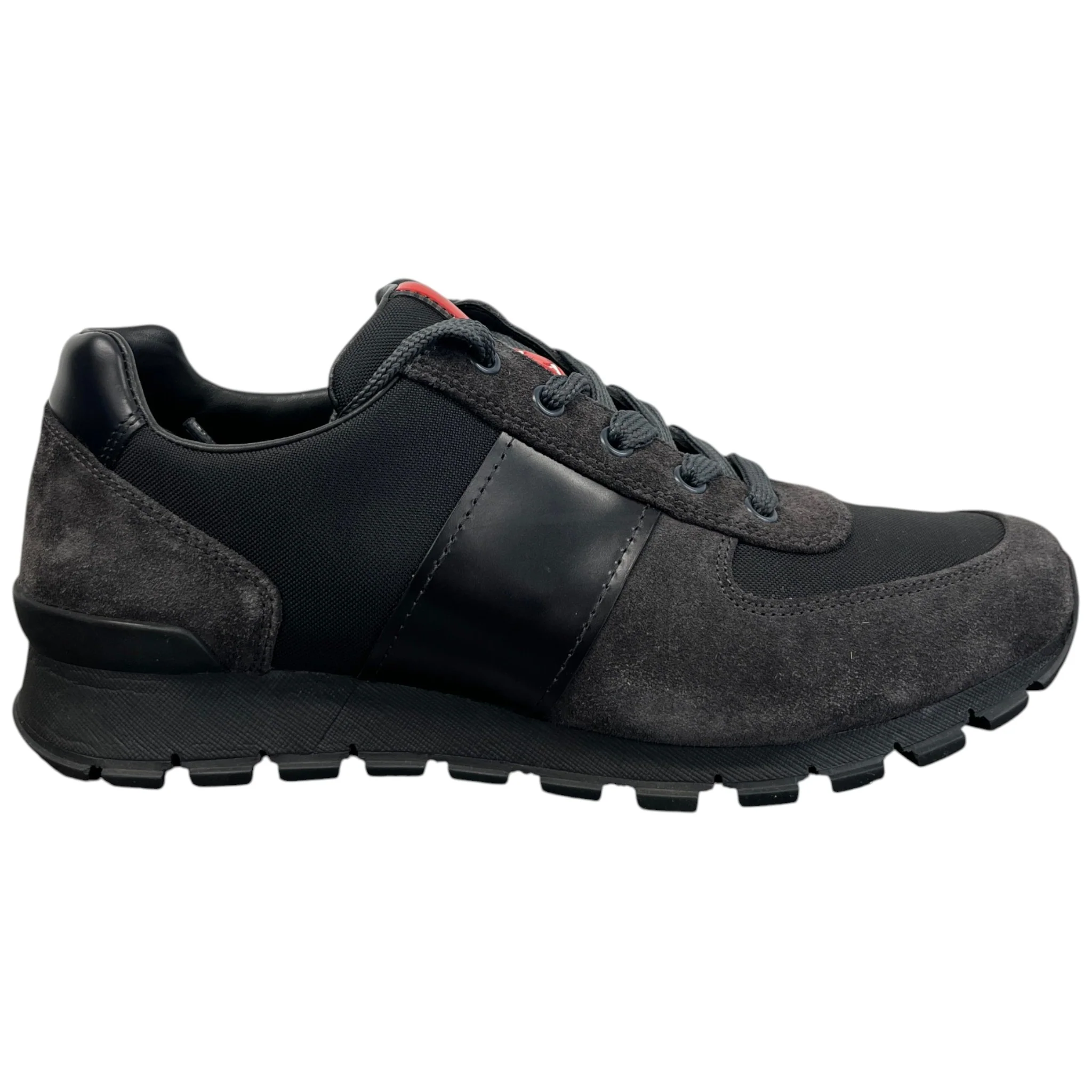 Men's Linear Rosa Low Trainers Black Size EU 40.5 / UK 6.5