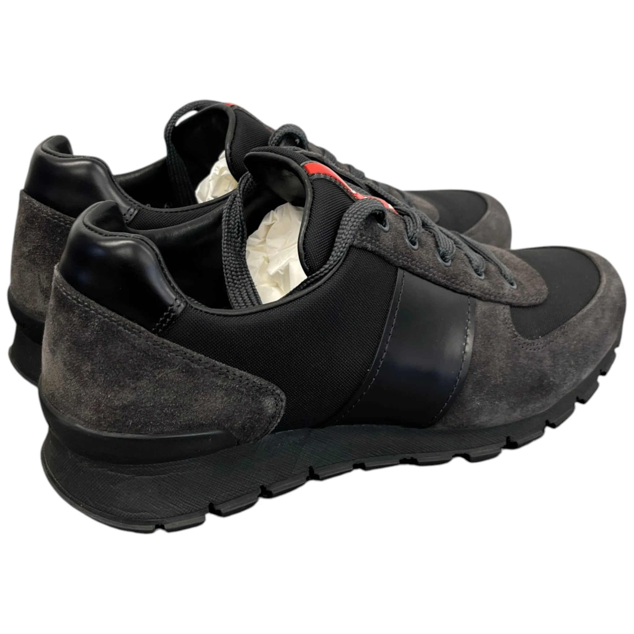 Men's Linear Rosa Low Trainers Black Size EU 40.5 / UK 6.5 - Image 8
