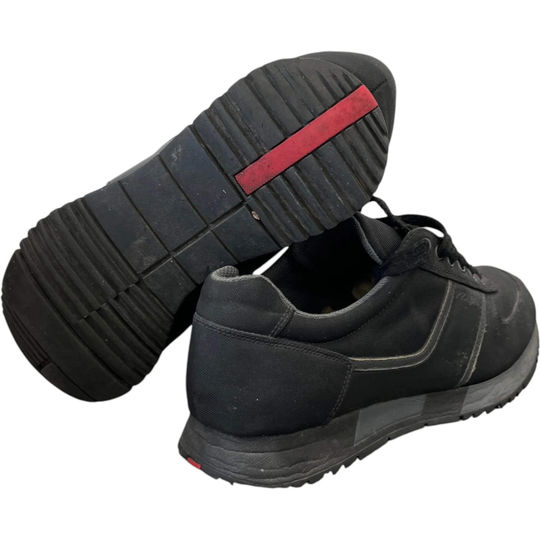 Men's Linear Rosa Runner Low Trainers Black Size EU 40.5 / UK 6.5 - Image 10