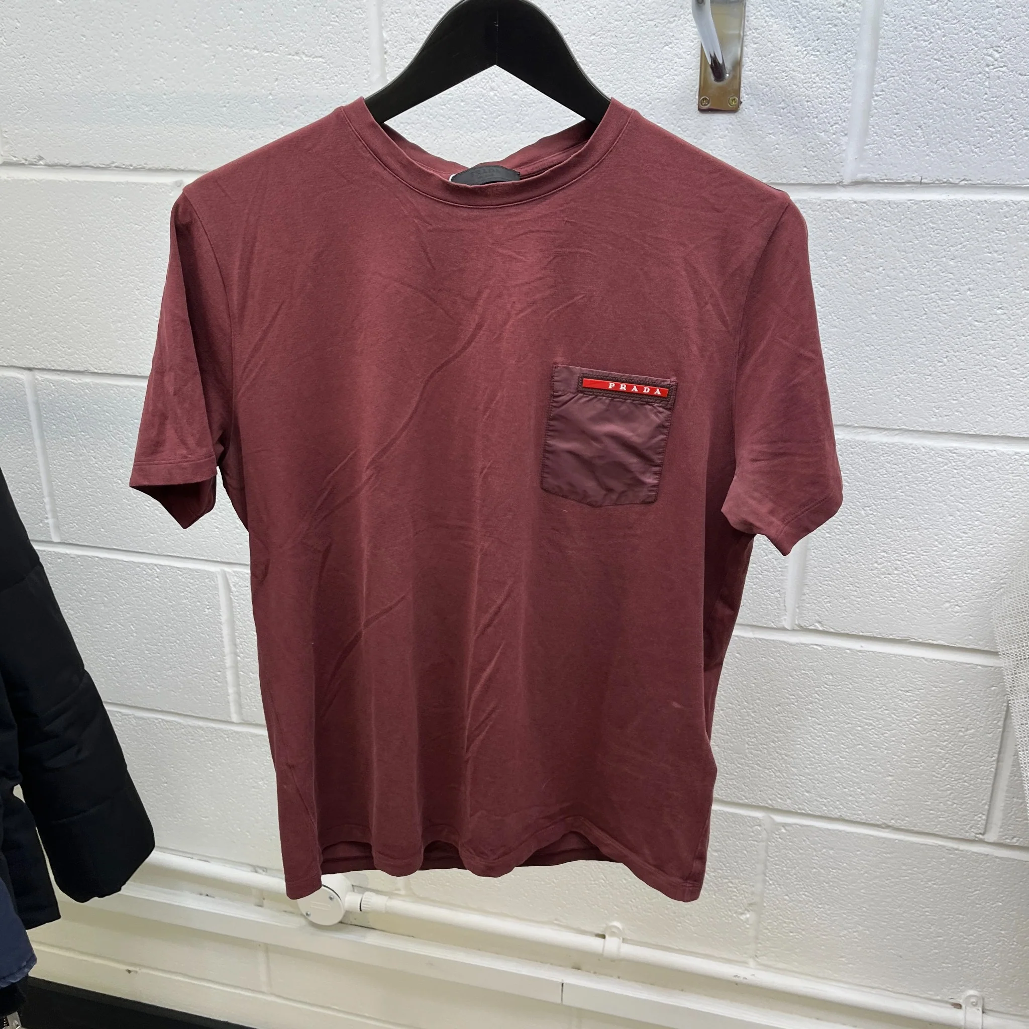 Men's Linera Rosa T-Shirt Red Size L - Image 7