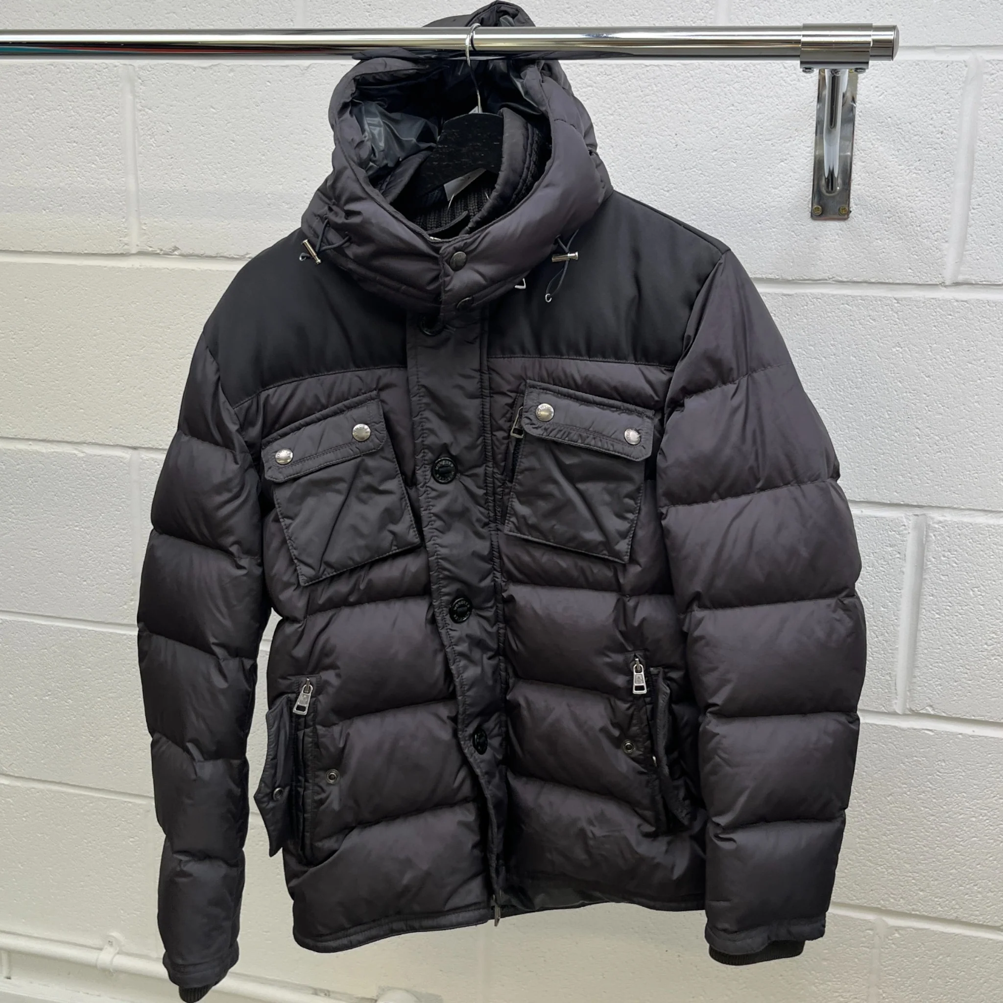 Men's Lisbonne Down Jacket Black Size 0/XS - Image 9