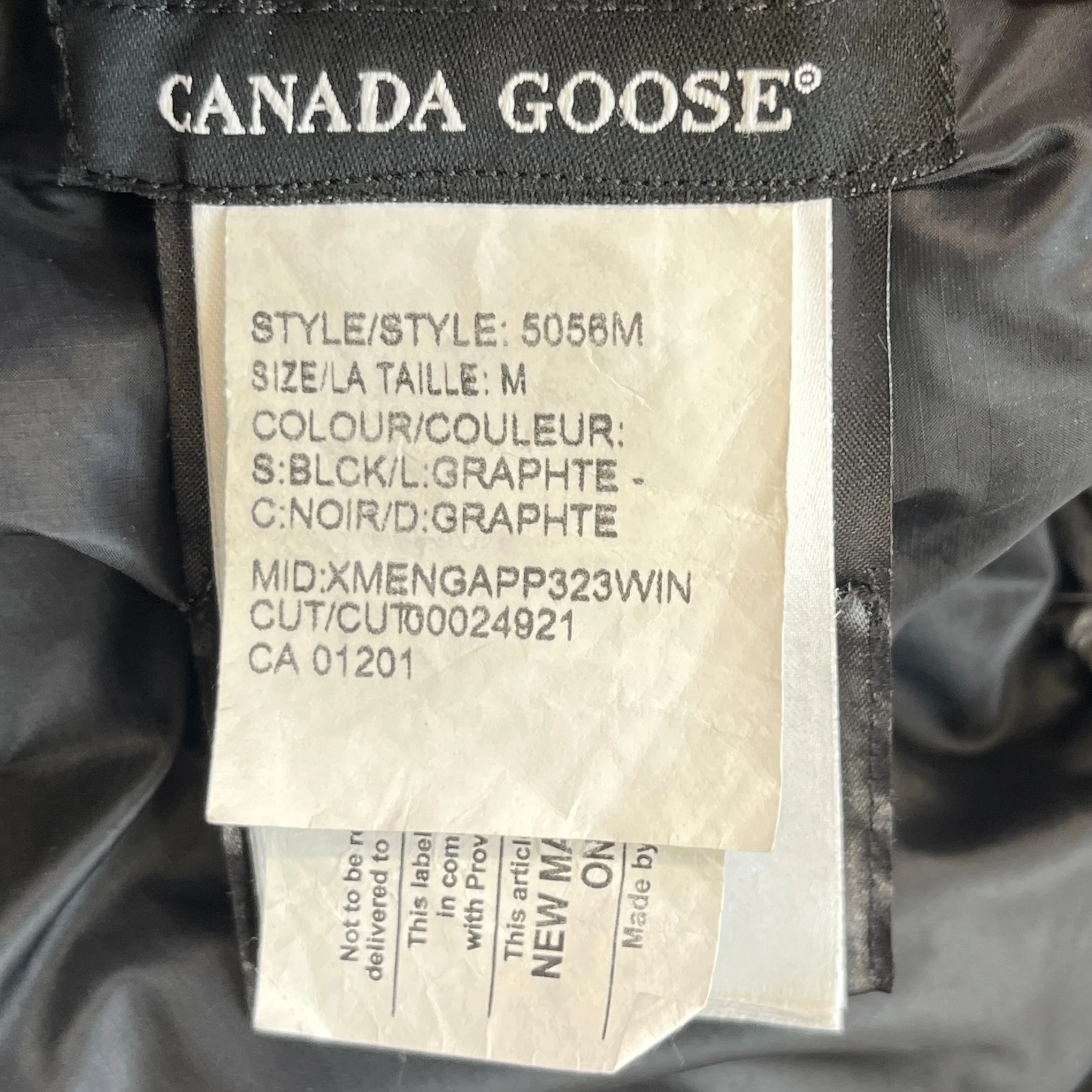 Men's Lodge Down Jacket Black Size M - Image 7