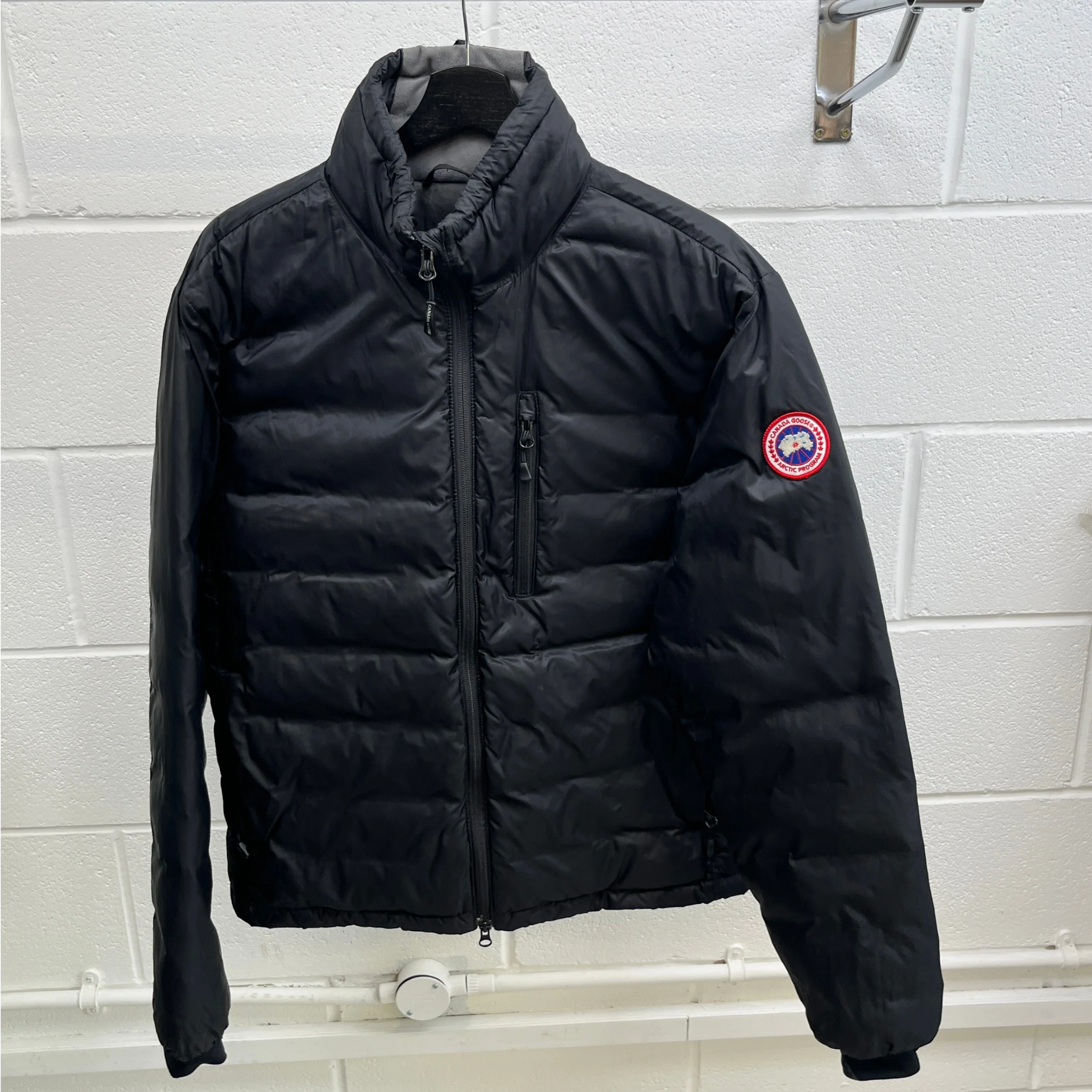 Men's Lodge Down Jacket Black Size M - Image 8