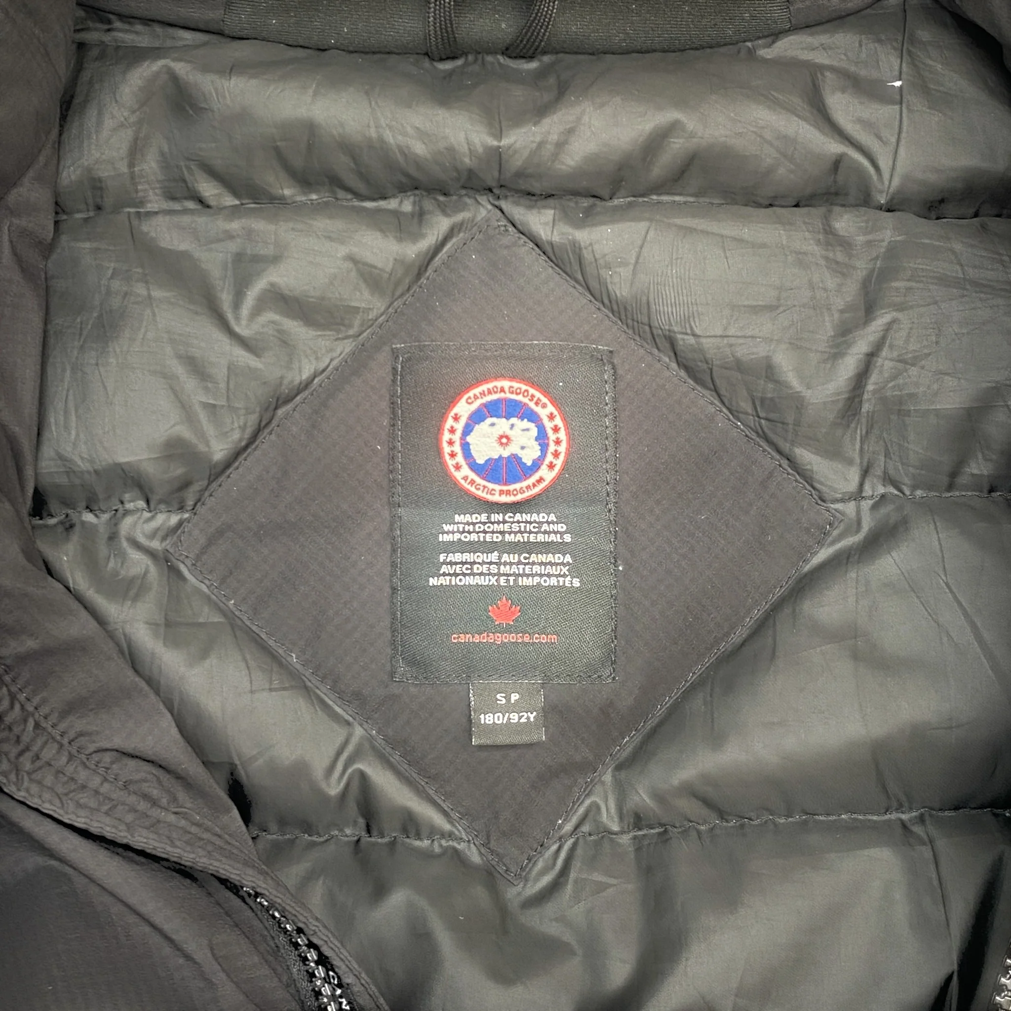 Men's Lodge Down Jacket Black Size S - Image 5
