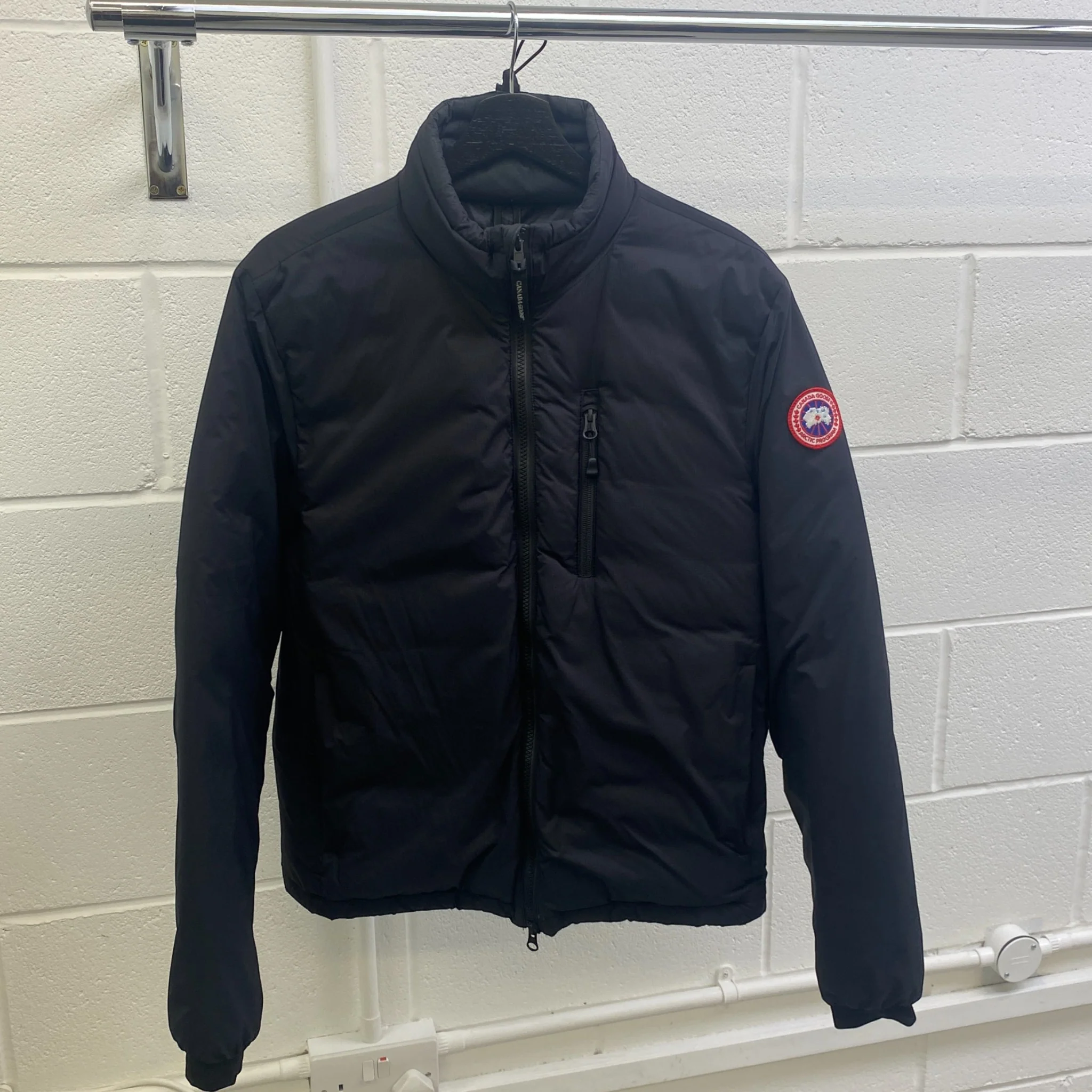 Men's Lodge Down Jacket Black Size S - Image 7