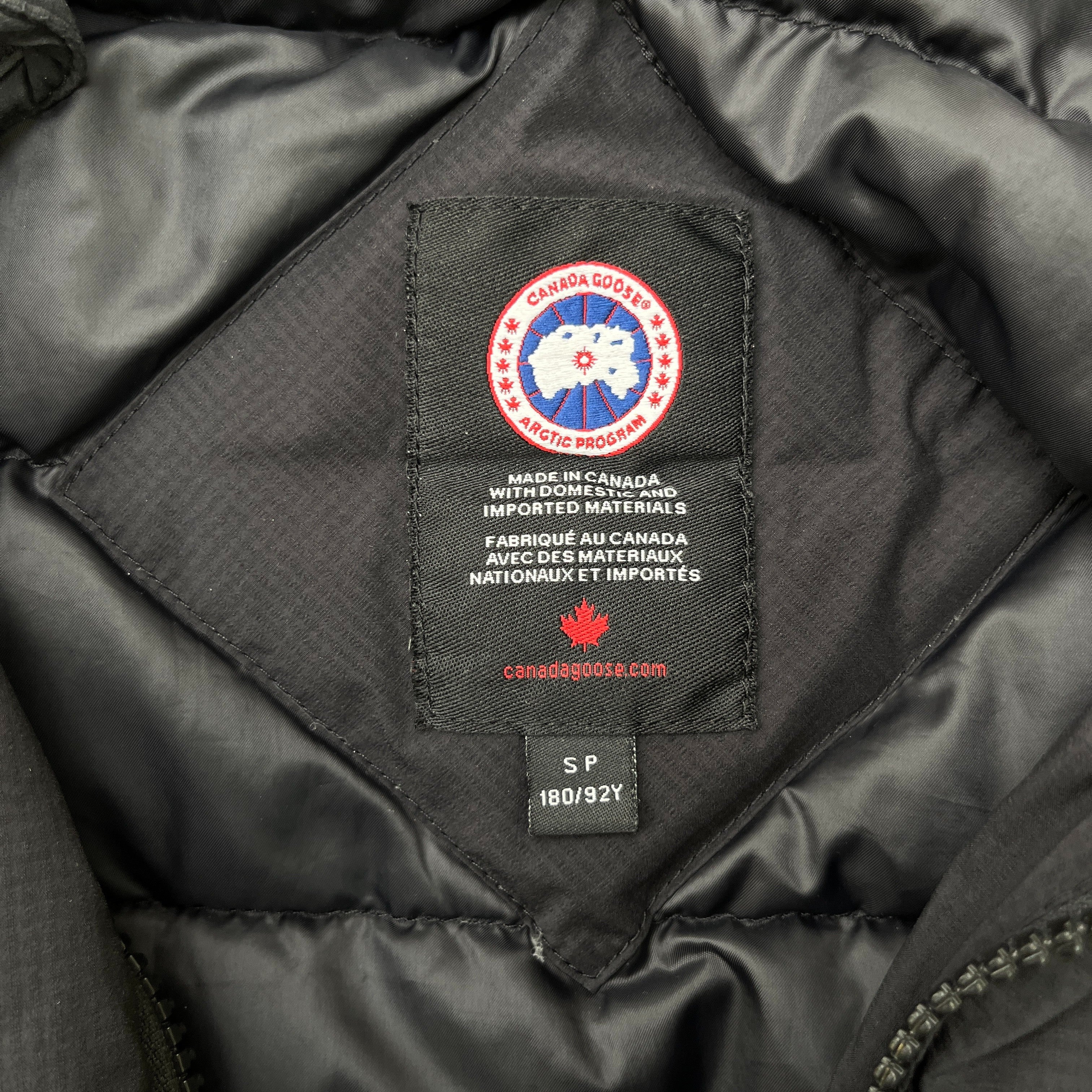 Men's Lodge Down Jacket Black Size S - Image 7