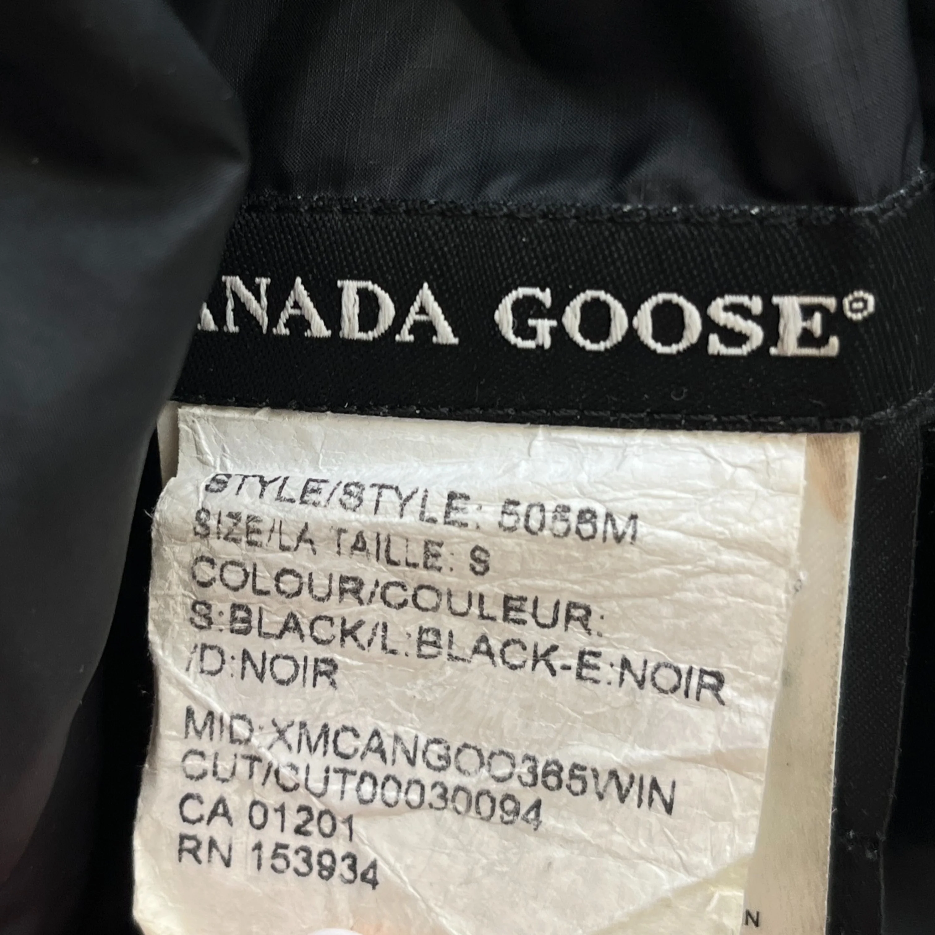 Men's Lodge Down Jacket Black Size S - Image 6