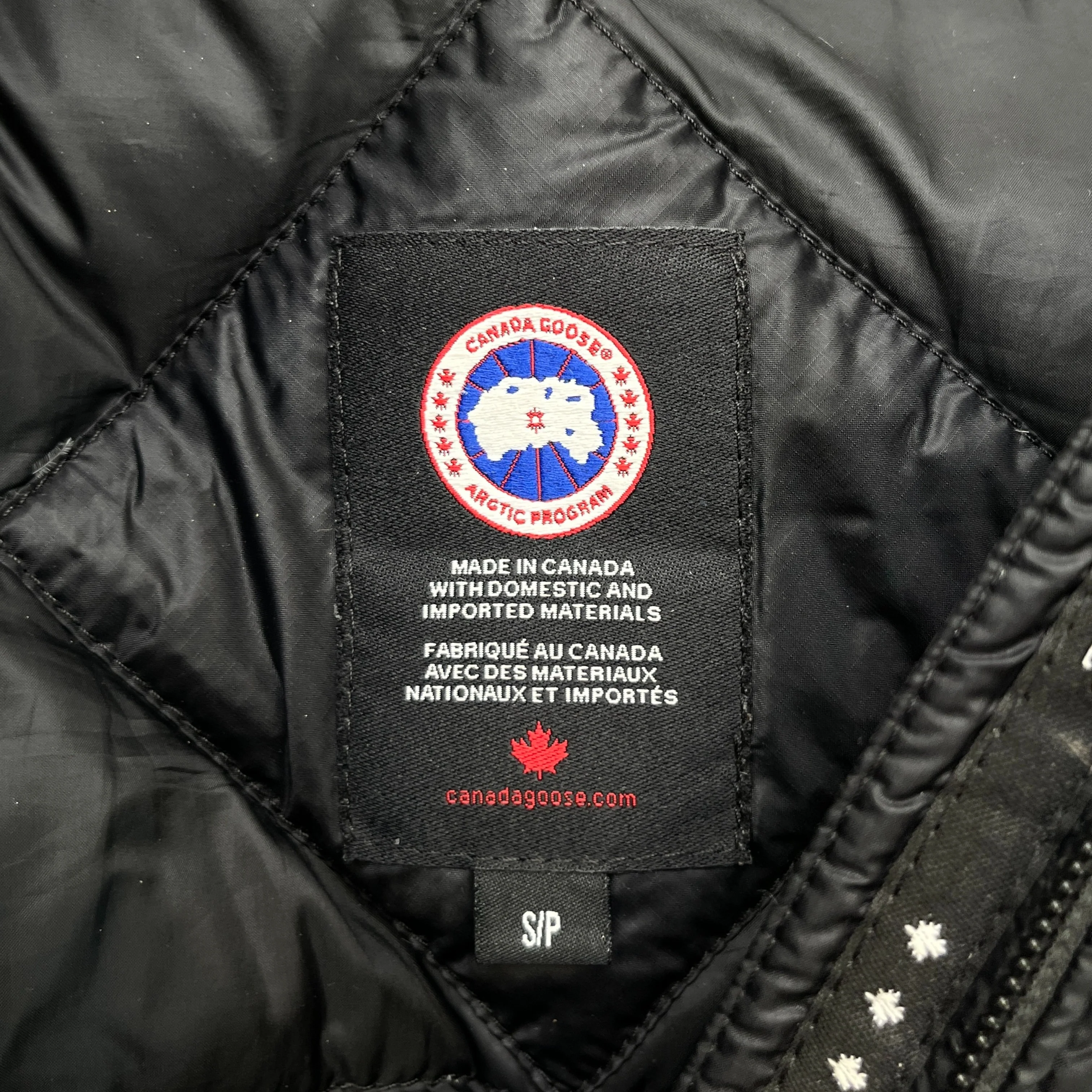 Men's Lodge Down Jacket Black Size S - Image 7
